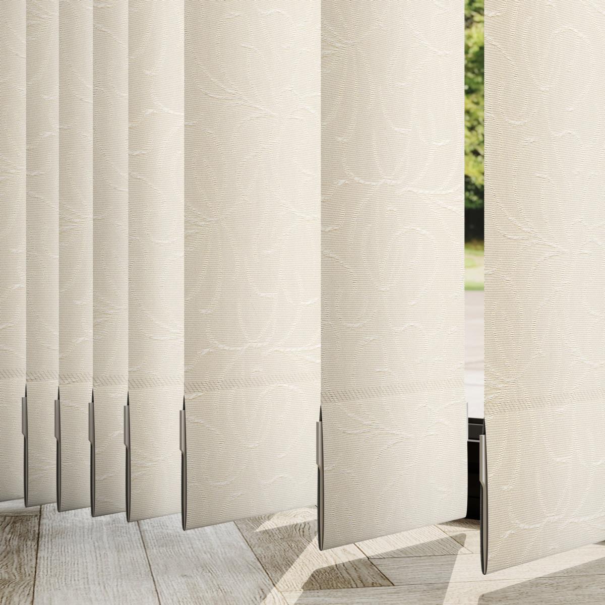Ophelia Made to Measure Vertical Blind Cream – image 5