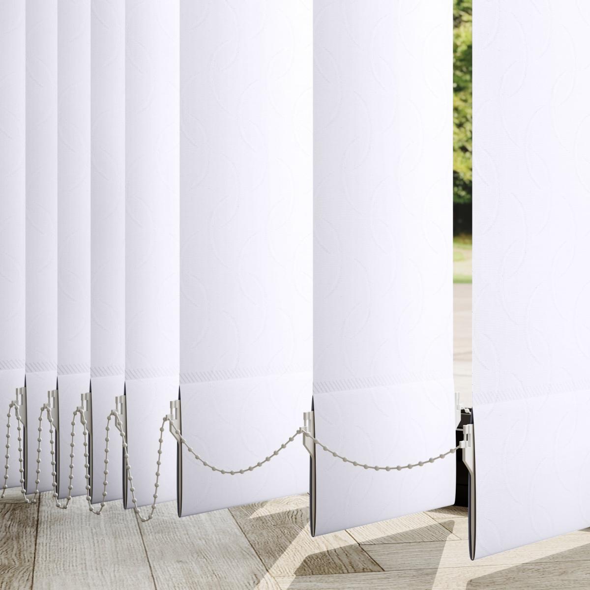 Cameo Made to Measure Vertical Blind White