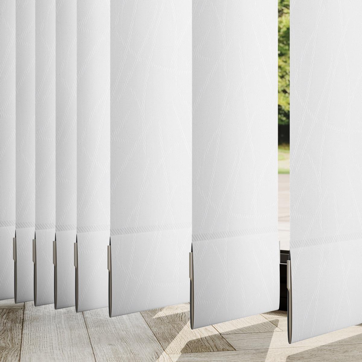 Sabella Made to Measure Vertical Blind White – image 5