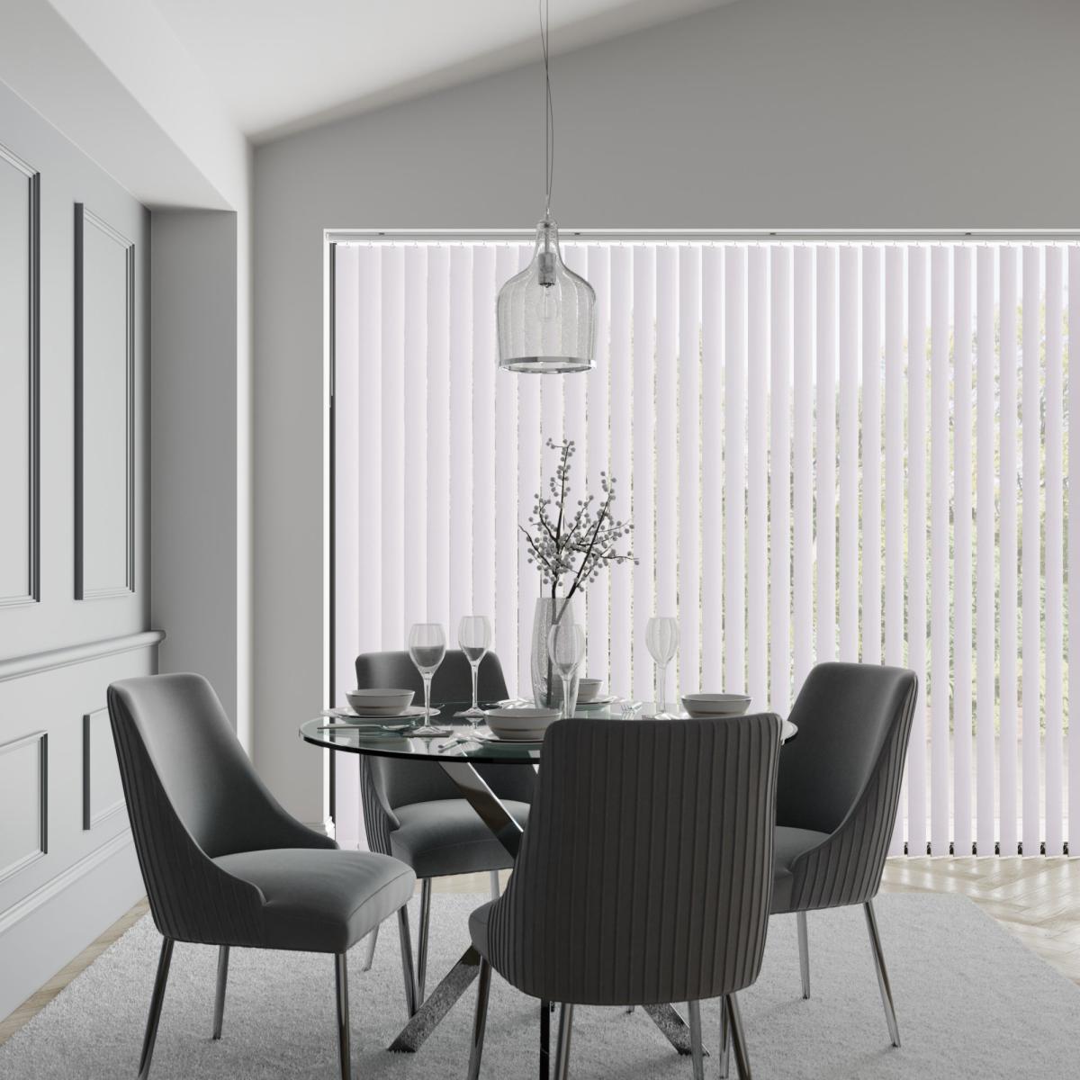 Carlo Made to Measure Vertical Blind White – image 4