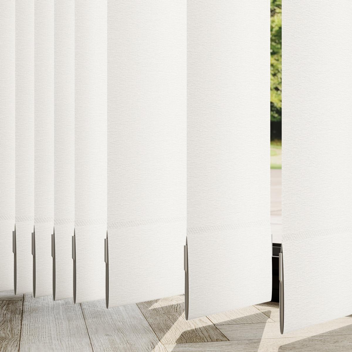 Devon Made to Measure Vertical Blind White – image 5
