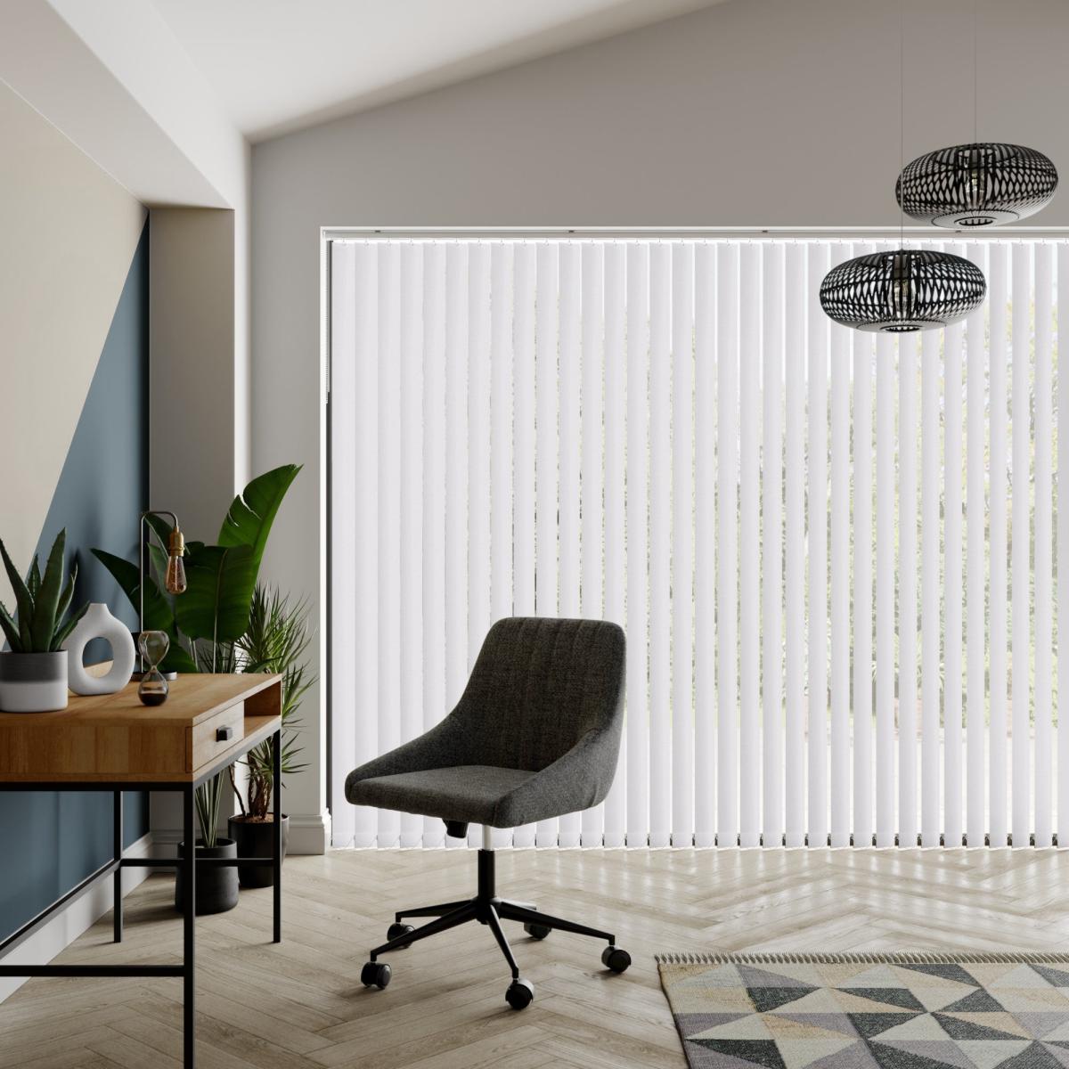Malimo Made to Measure Vertical Blind White – image 4