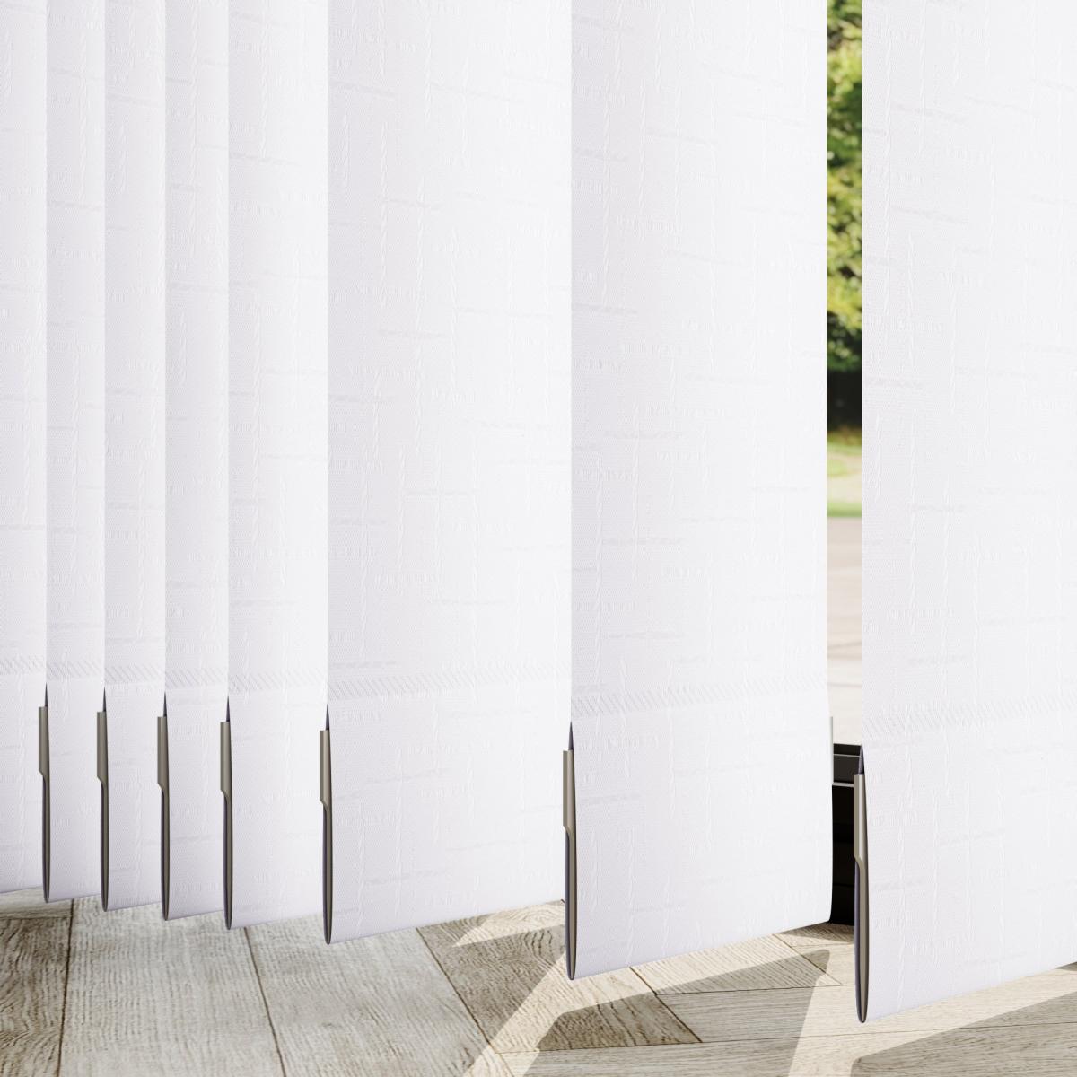 Malimo Made to Measure Vertical Blind White – image 5