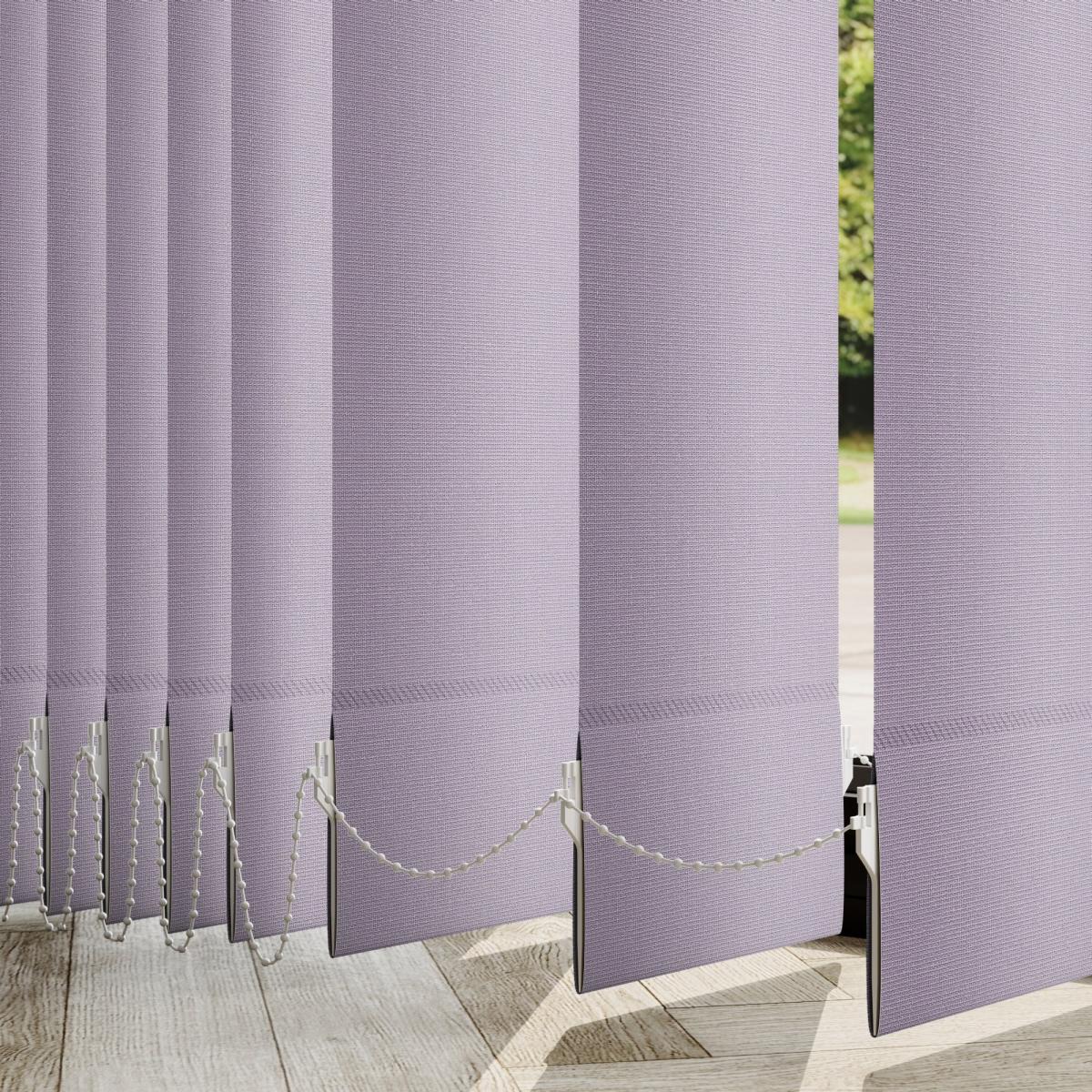 Splash Made to Measure Vertical Blind Purple – image 1