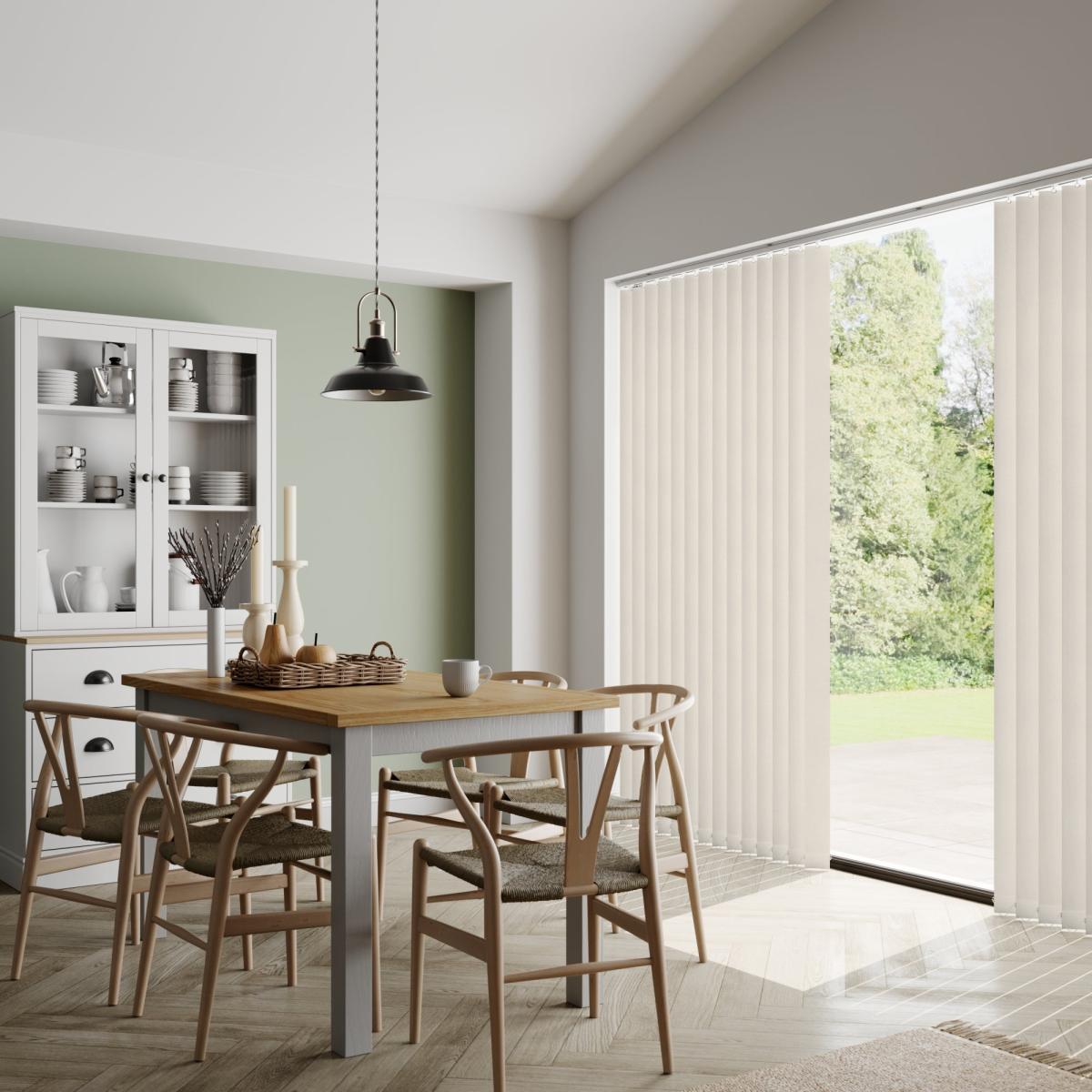 Azure Made to Measure Vertical Blind Cream – image 3