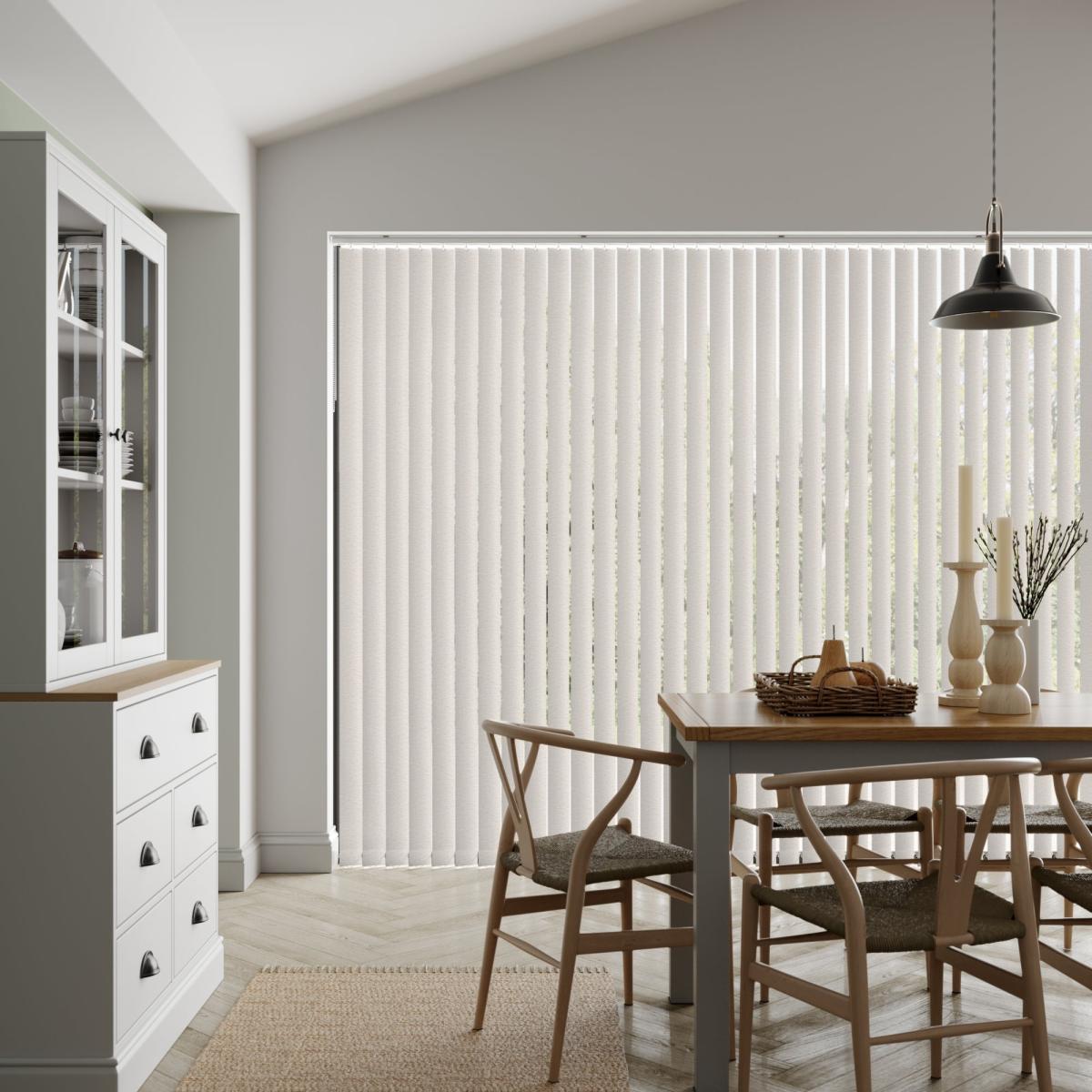 Linen Made to Measure Vertical Blind Beige – image 4