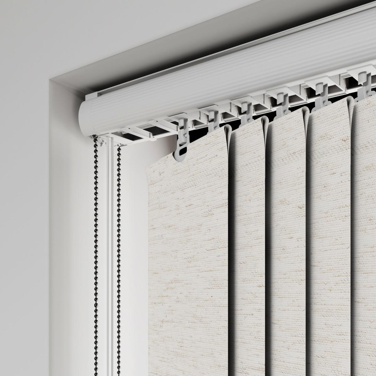 Linen Made to Measure Vertical Blind Beige – image 6