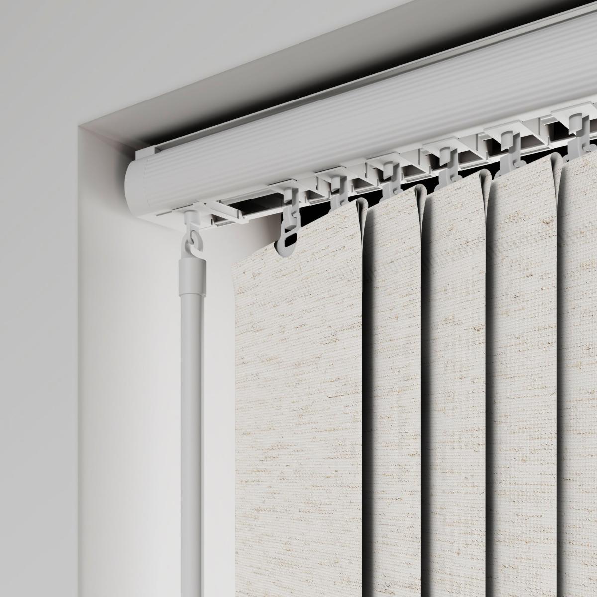 Linen Made to Measure Vertical Blind Beige – image 7