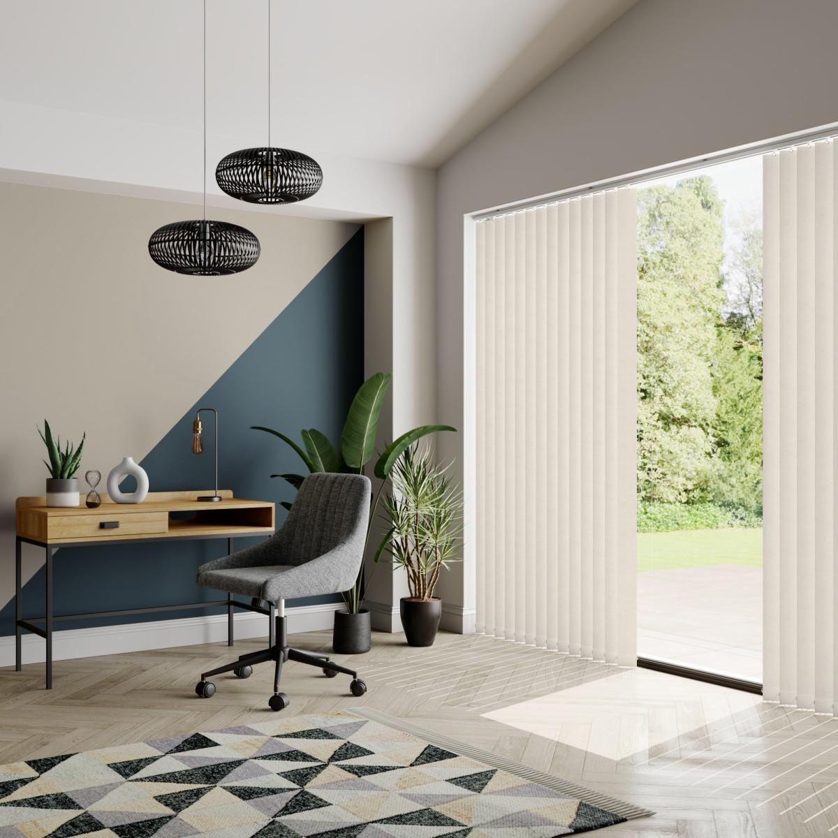 Kira Made to Measure Vertical Blind Cream – image 3