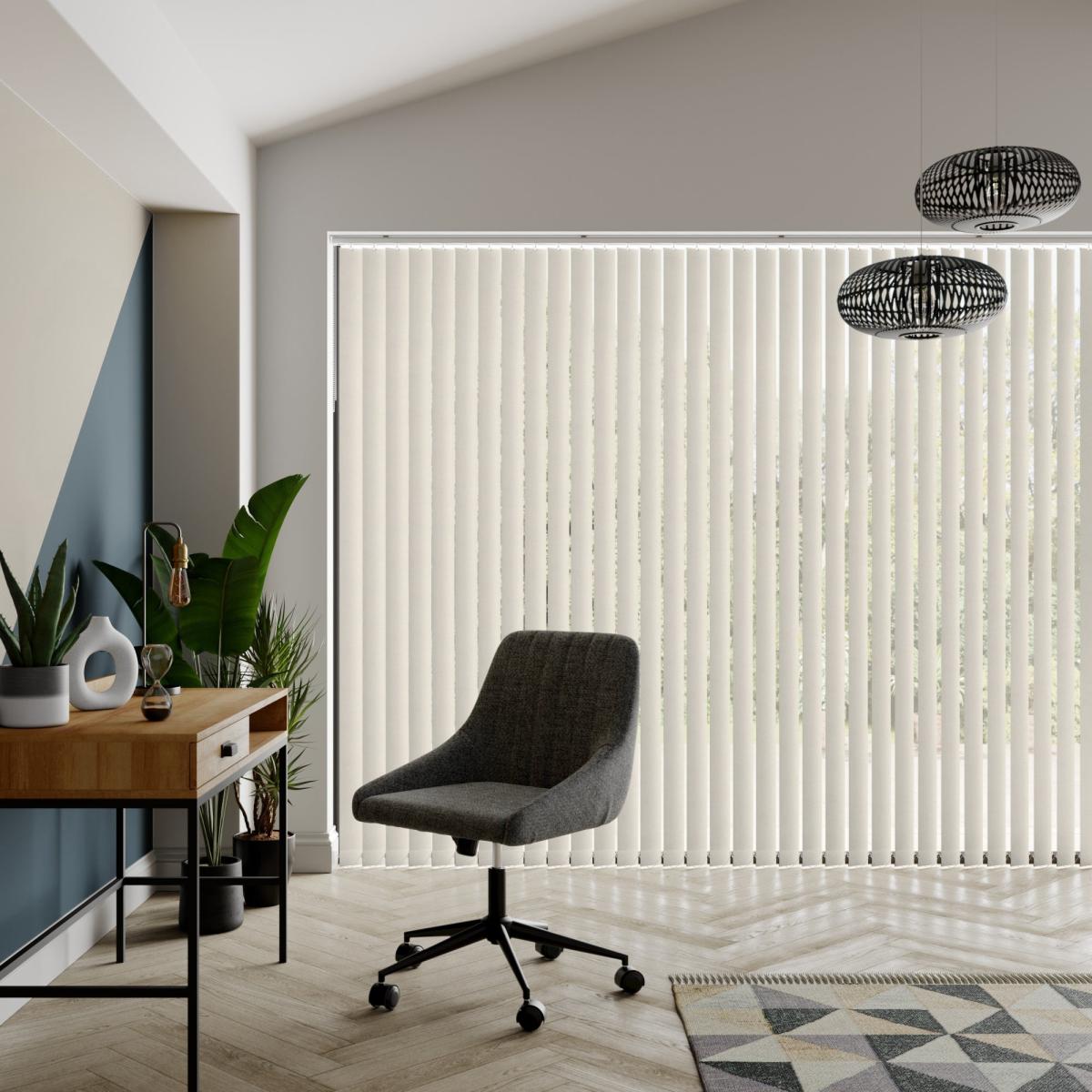 Kira Made to Measure Vertical Blind Cream – image 4