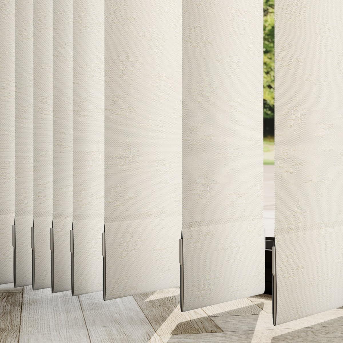 Kira Made to Measure Vertical Blind Cream – image 5