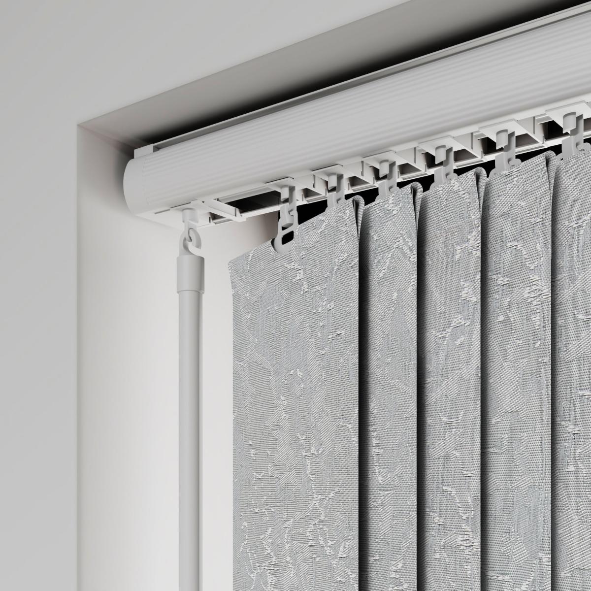 Atlantic Made to Measure Vertical Blind Grey – image 7