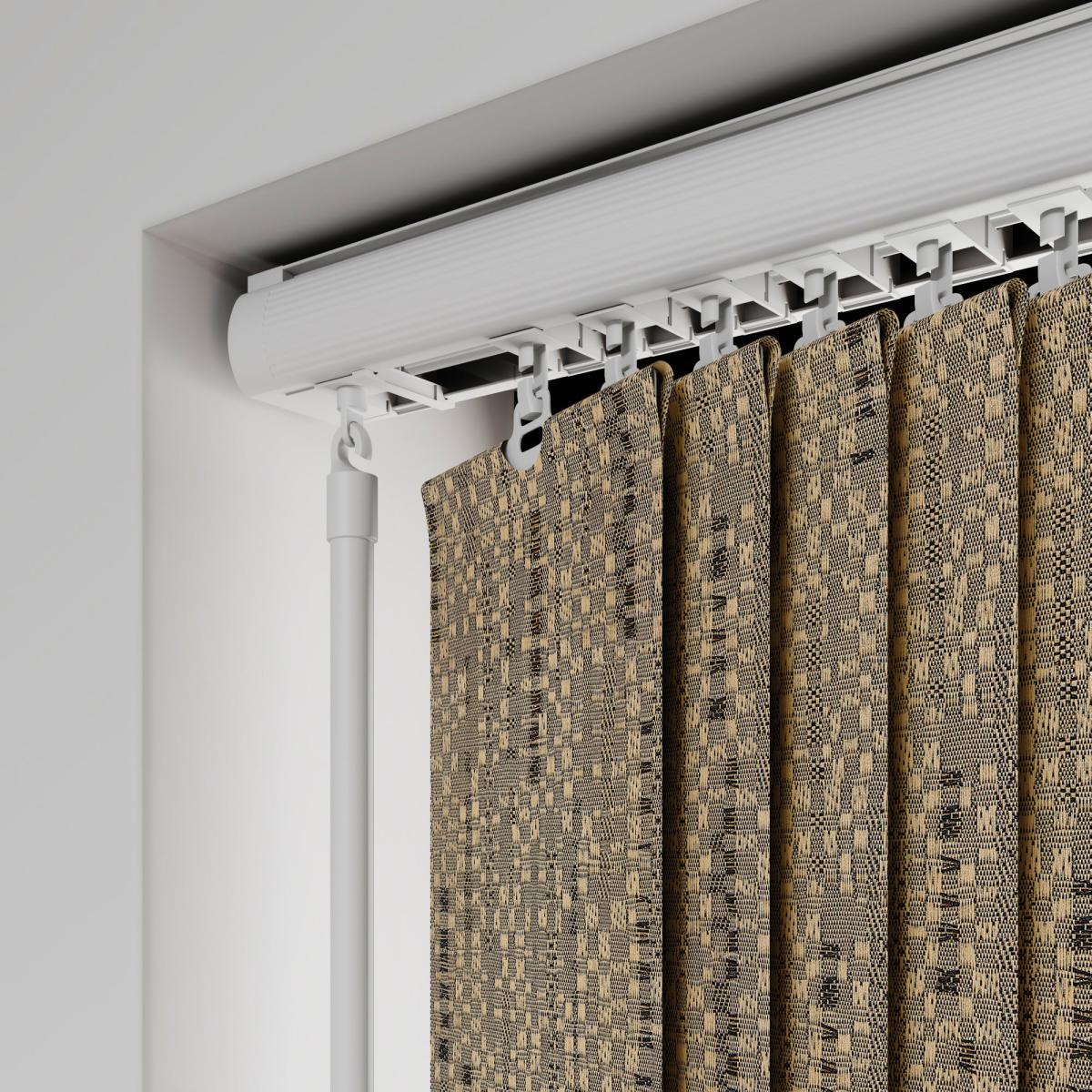 Empire Made to Measure Vertical Blind Beige/Black – image 7