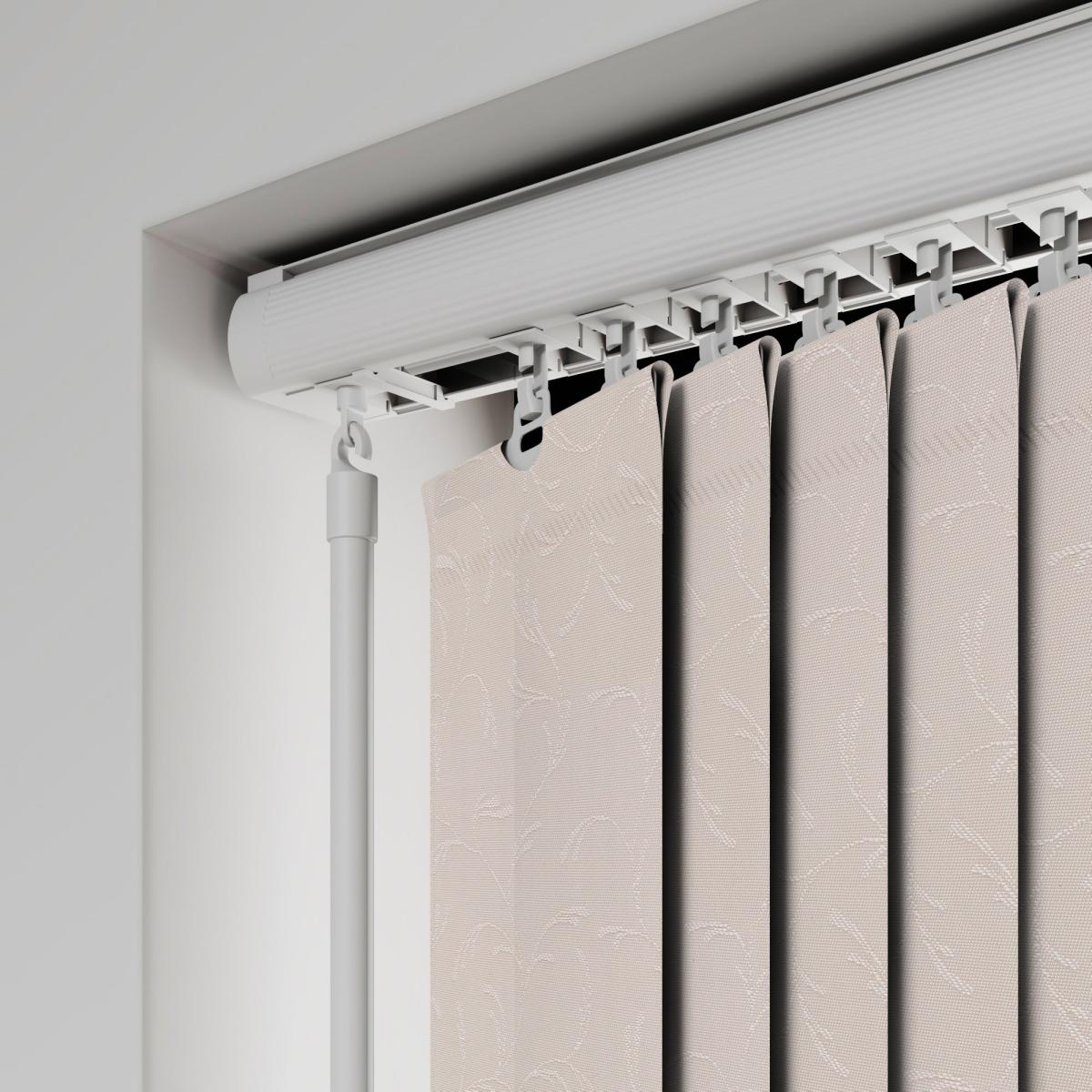Fleur Made to Measure Vertical Blind Brown – image 7