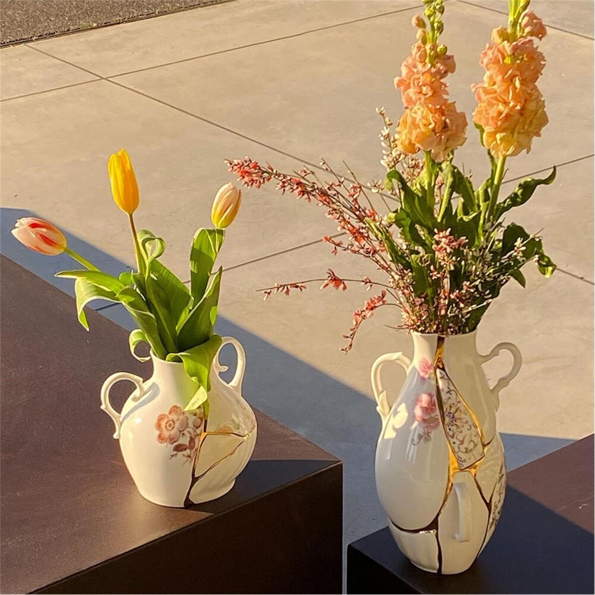 Kintsugi Porcelain Vase – image 6