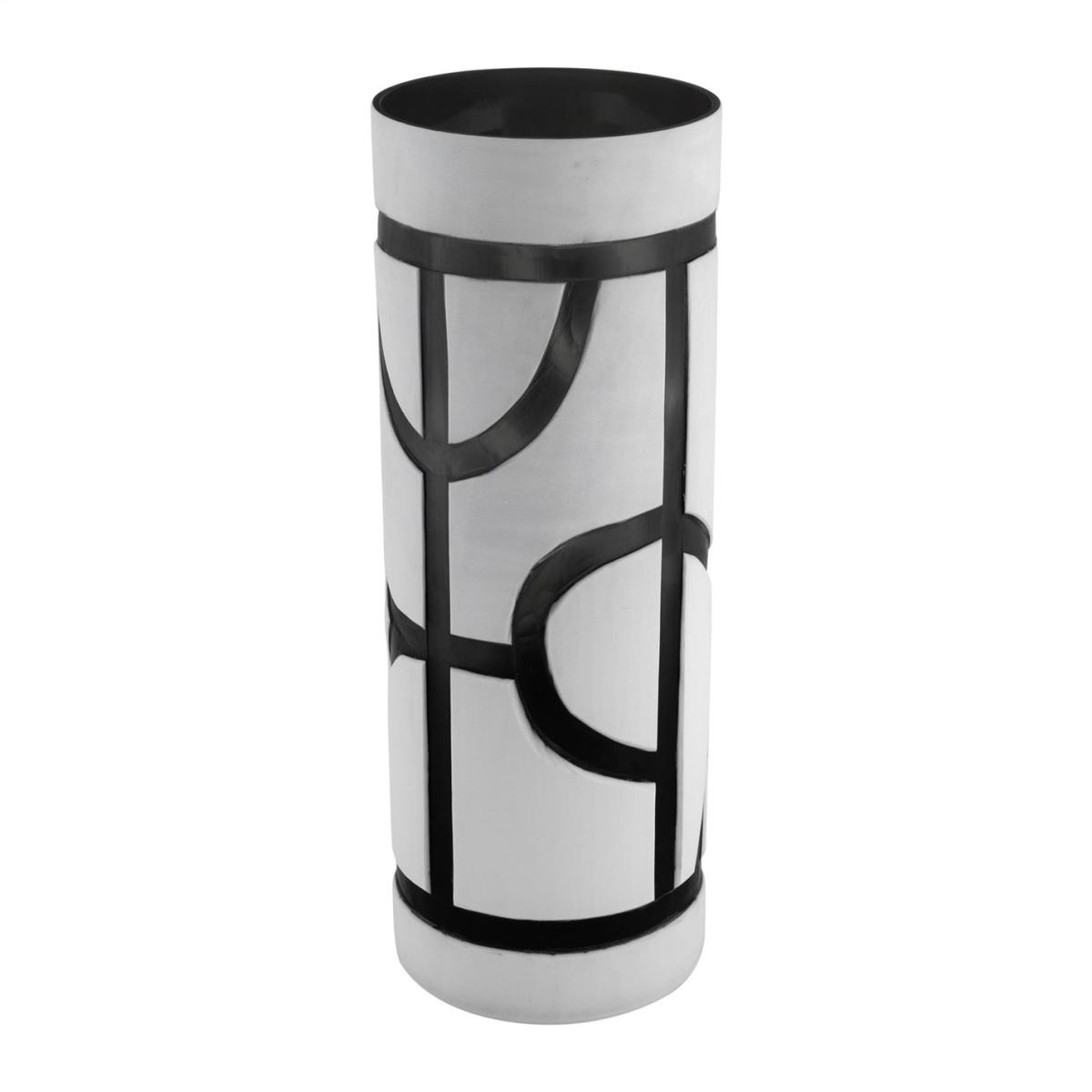 Textured Matt Glass Vase – image 3
