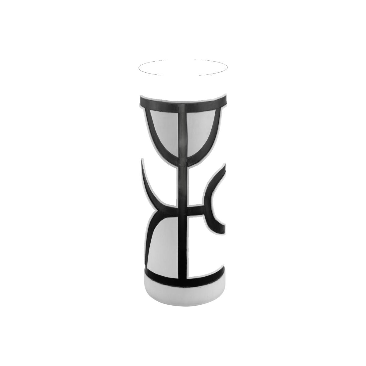 Textured Matt Glass Vase – image 1