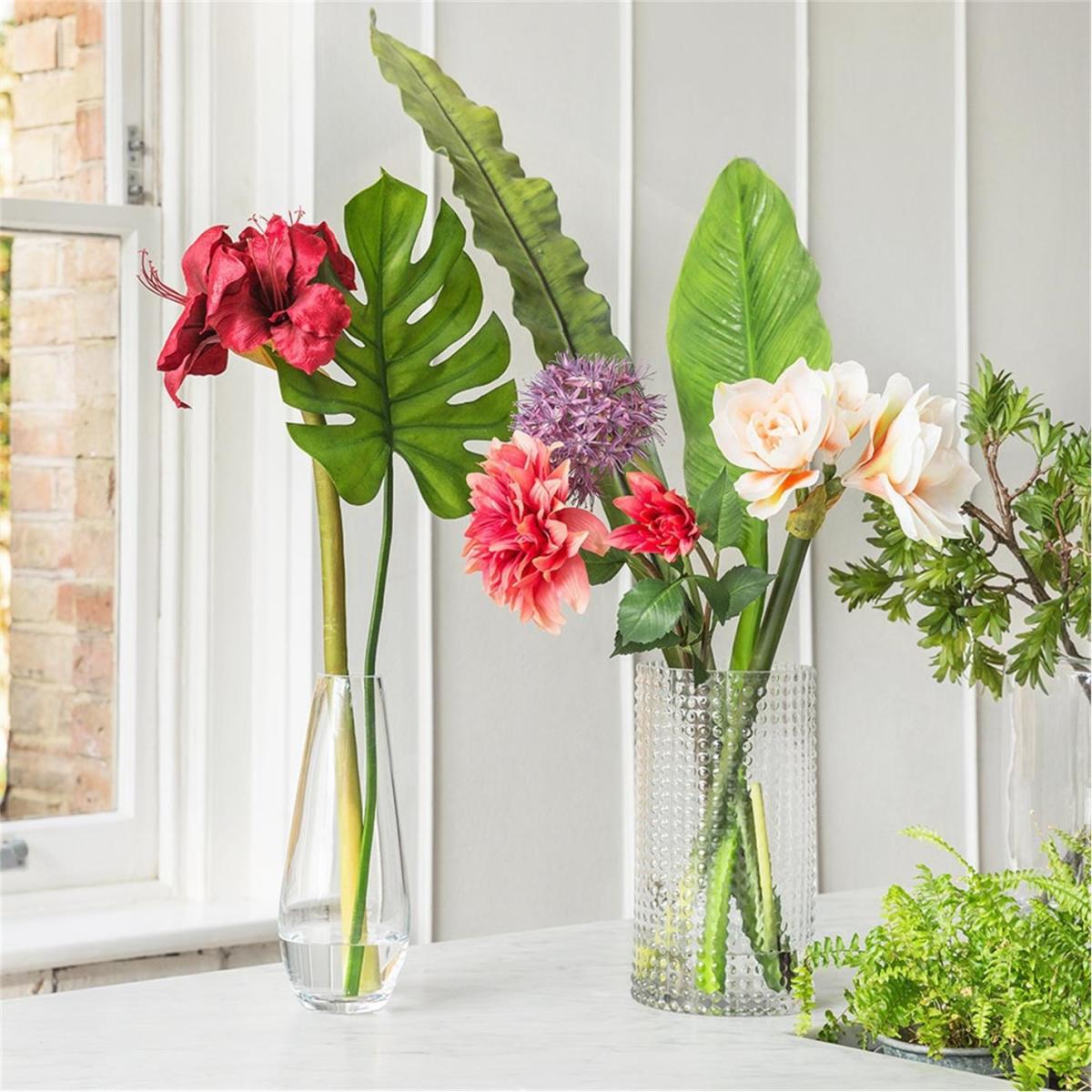 Flower Tall Stem Vase – image 2