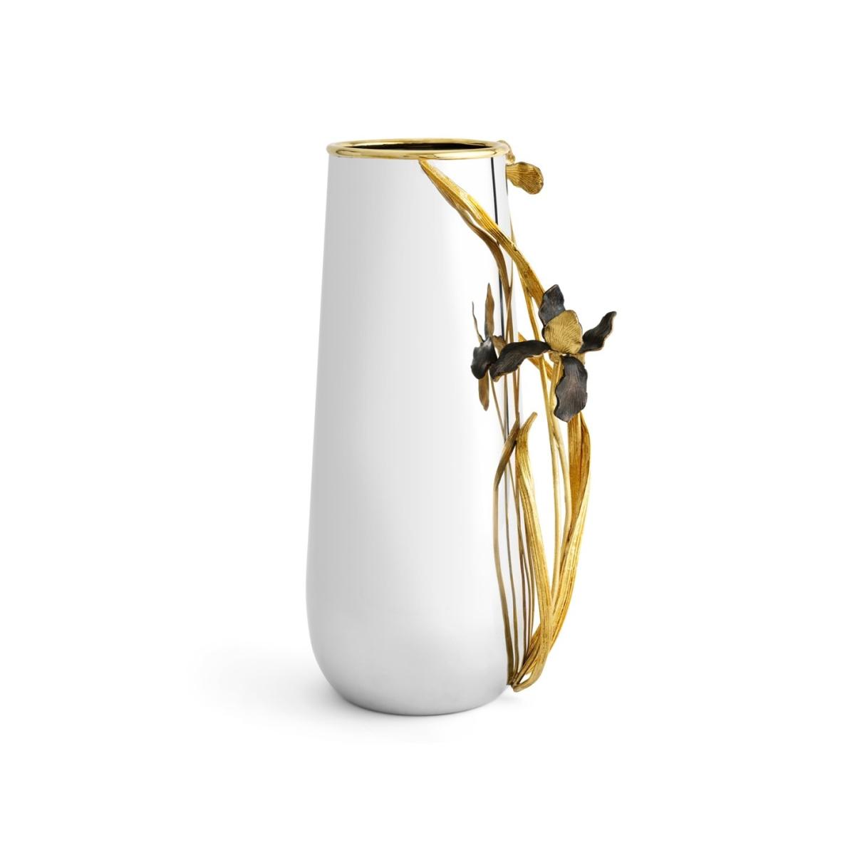 Aram Black Iris Vase - Large – image 2