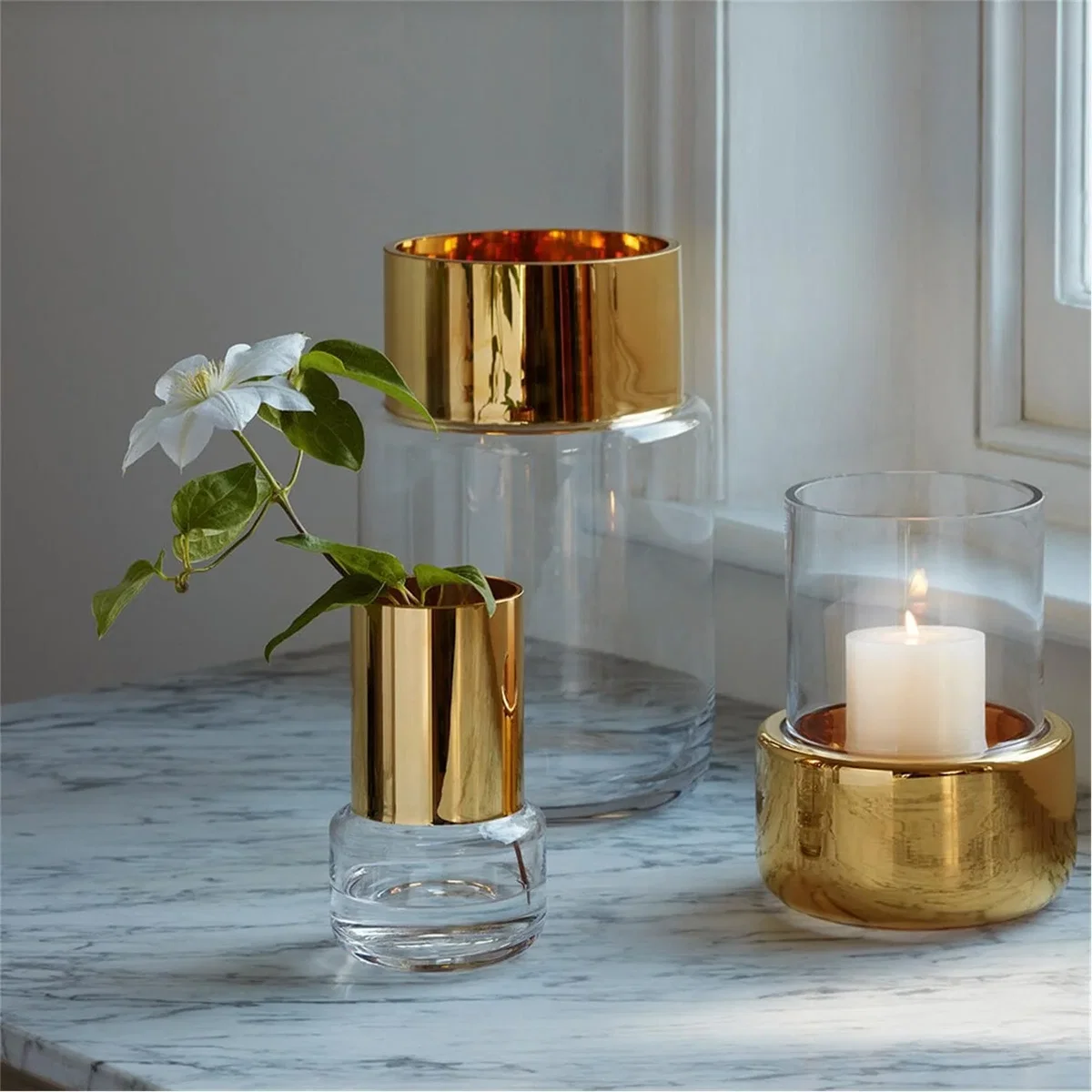 Aurum Lantern and Vase – image 6
