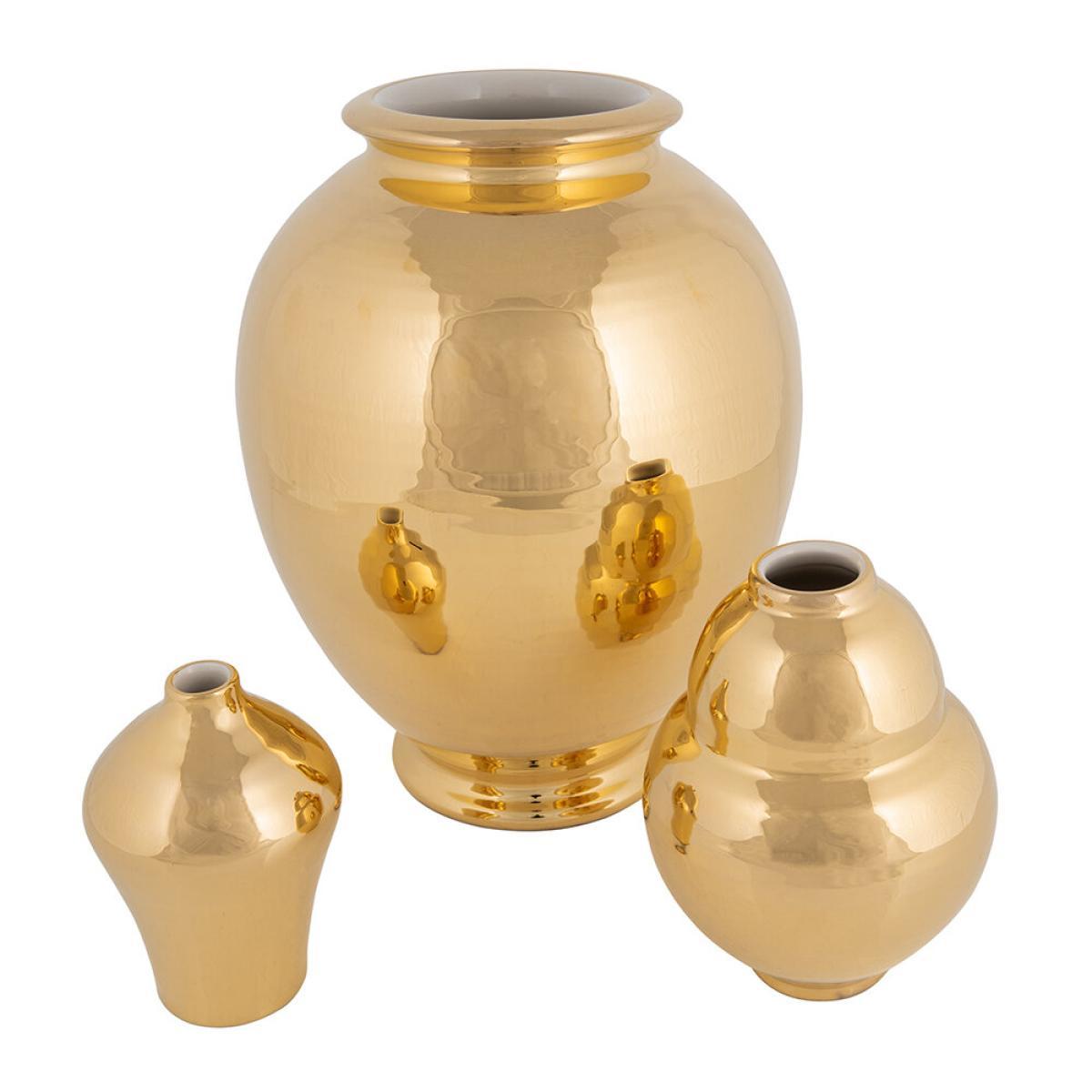 AERIN - Siena Vase - Gold - Large – image 6