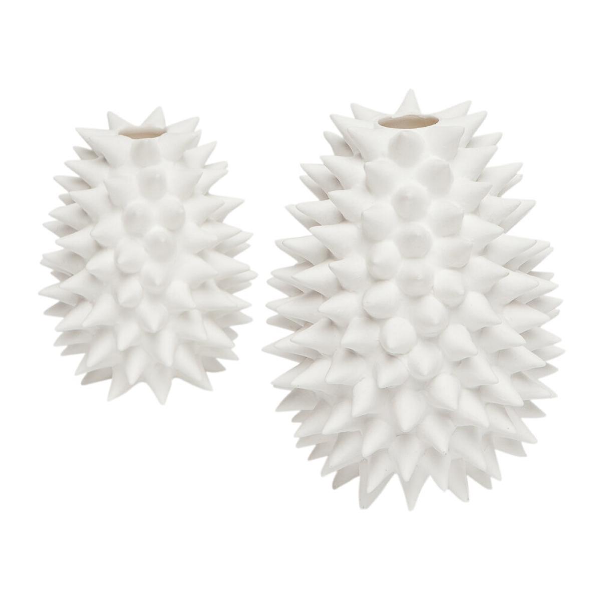 Made Goods - Irma Porcelain Vase - White - Large – image 3
