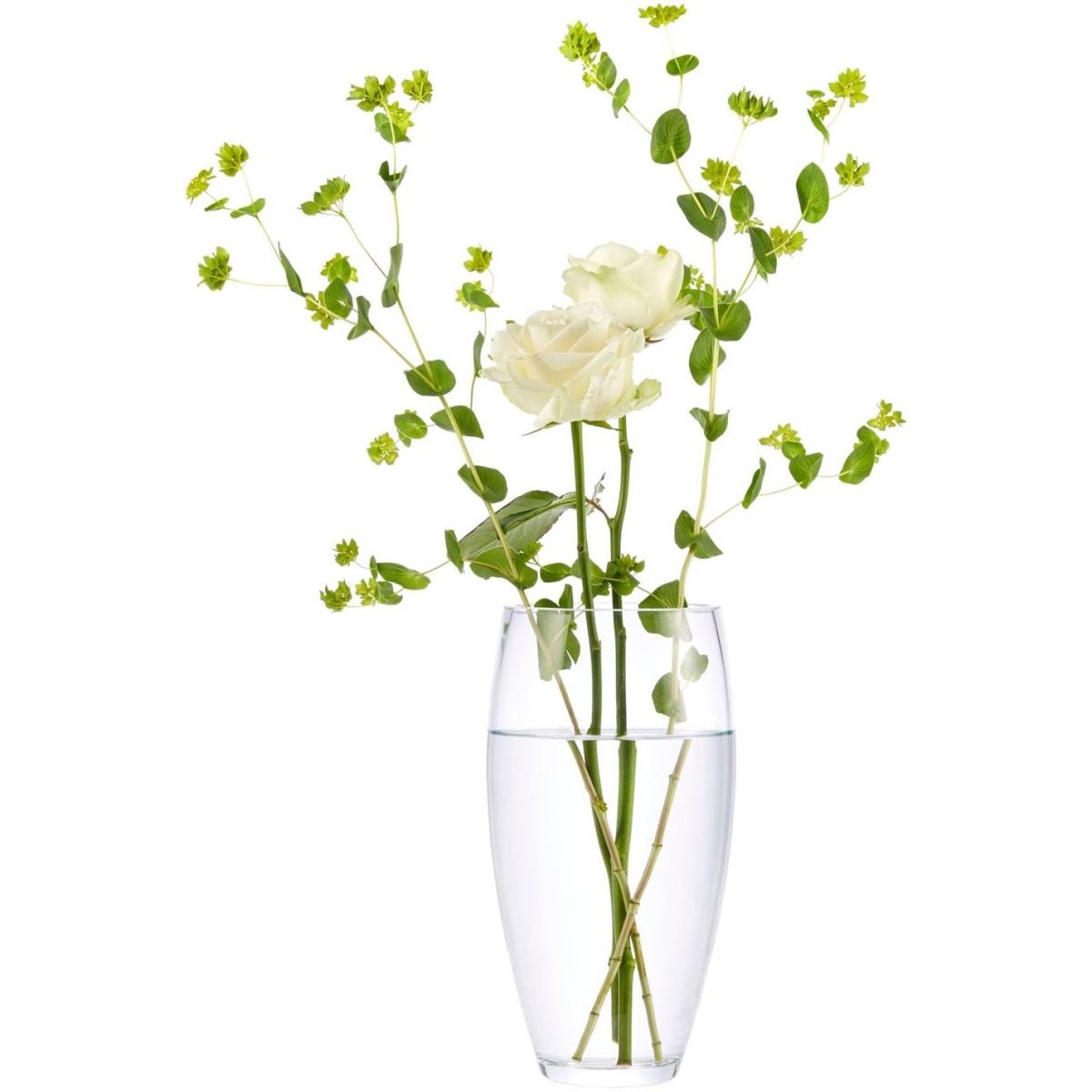 Bullet clear vase 30cm – image 2