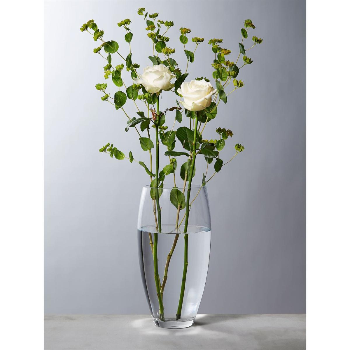 Bullet clear vase 30cm – image 3