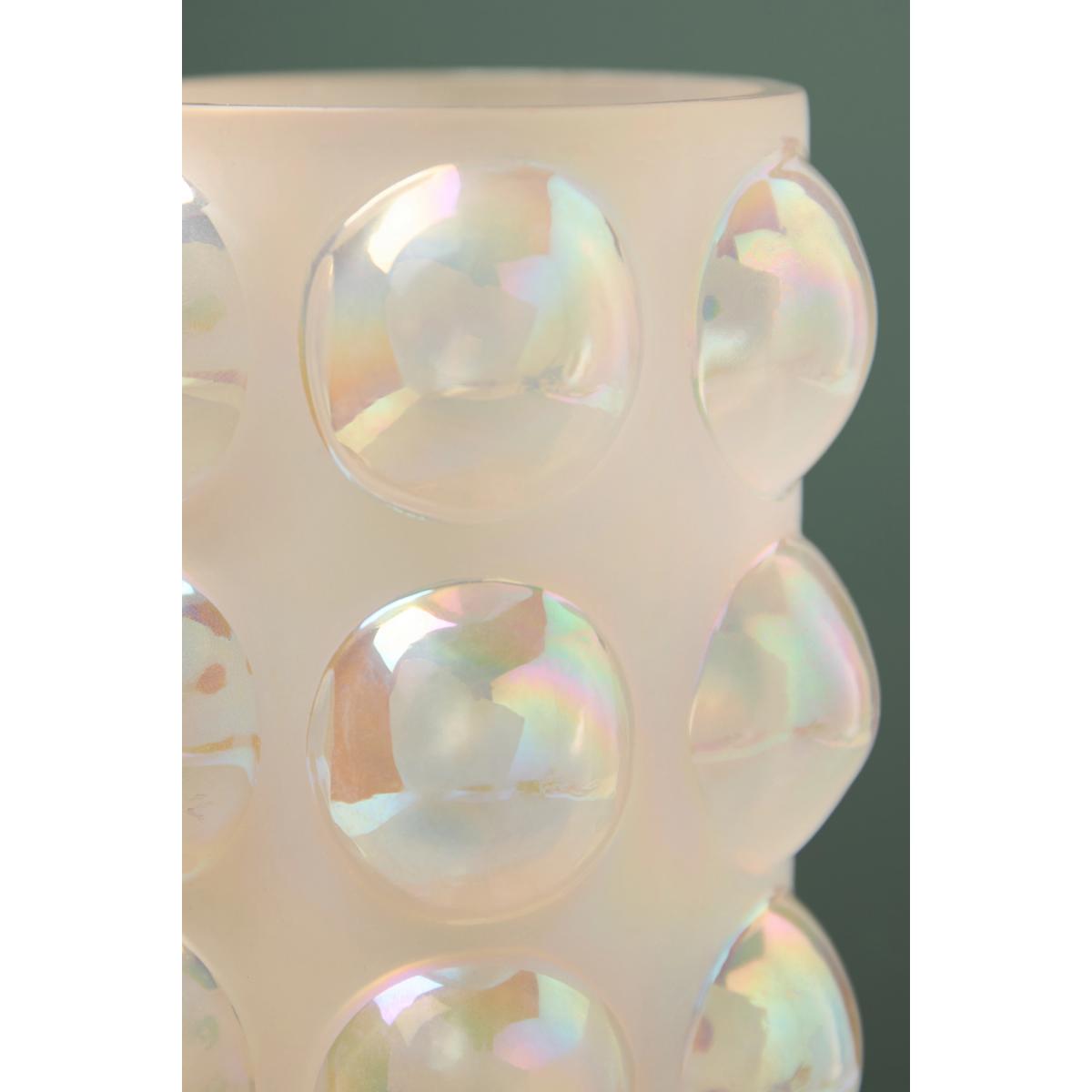 Handblown Bubble Glass Vase – image 2
