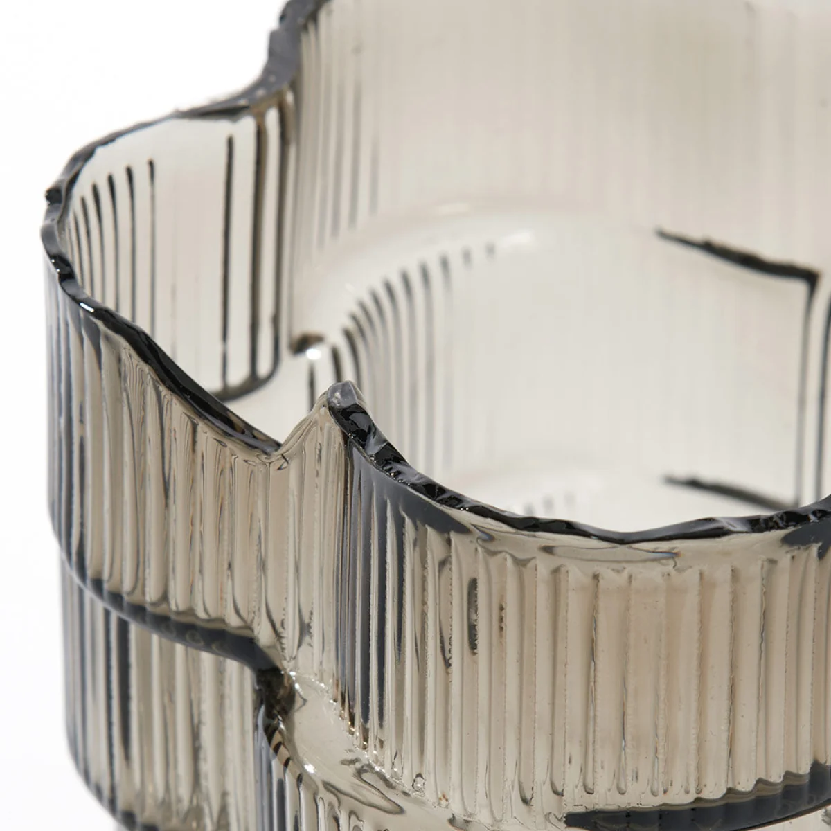 Smoked Glass Vase – image 4