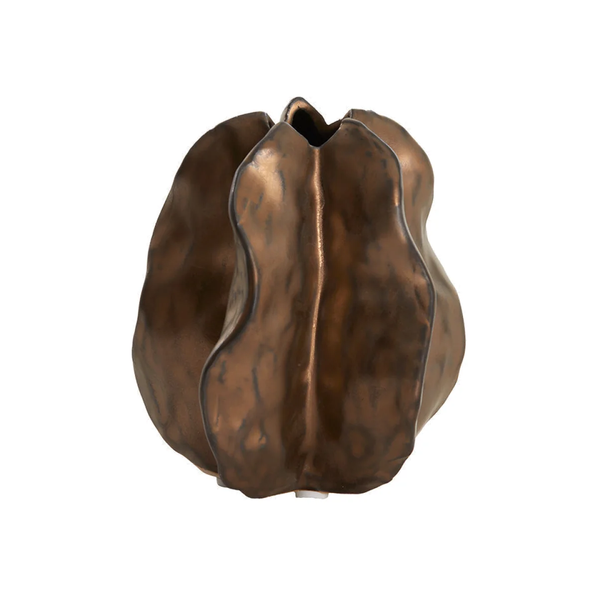 Matt Copper Vase, Medium