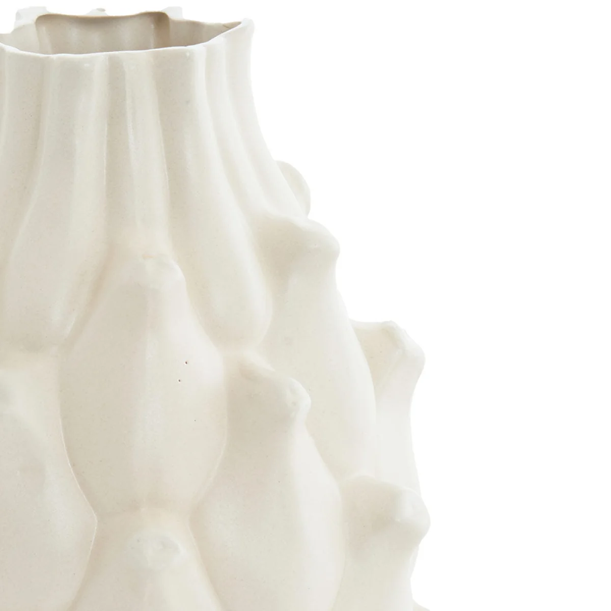 Cream Artichoke Vase, Small – image 3