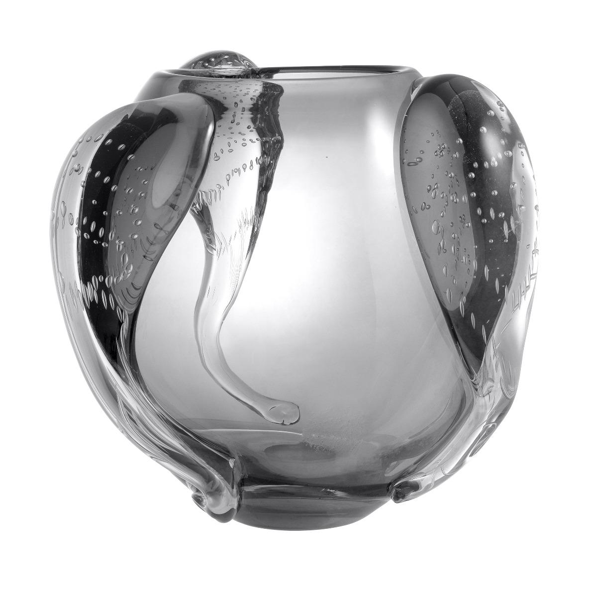 Eichholtz Sianluca Vase L Grey, Silver | Barker & Stonehouse – image 3