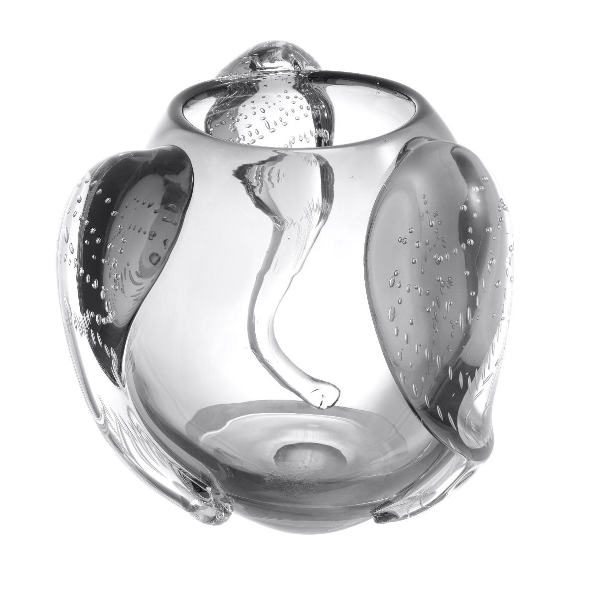 Eichholtz Sianluca Vase L Grey, Silver | Barker & Stonehouse – image 4