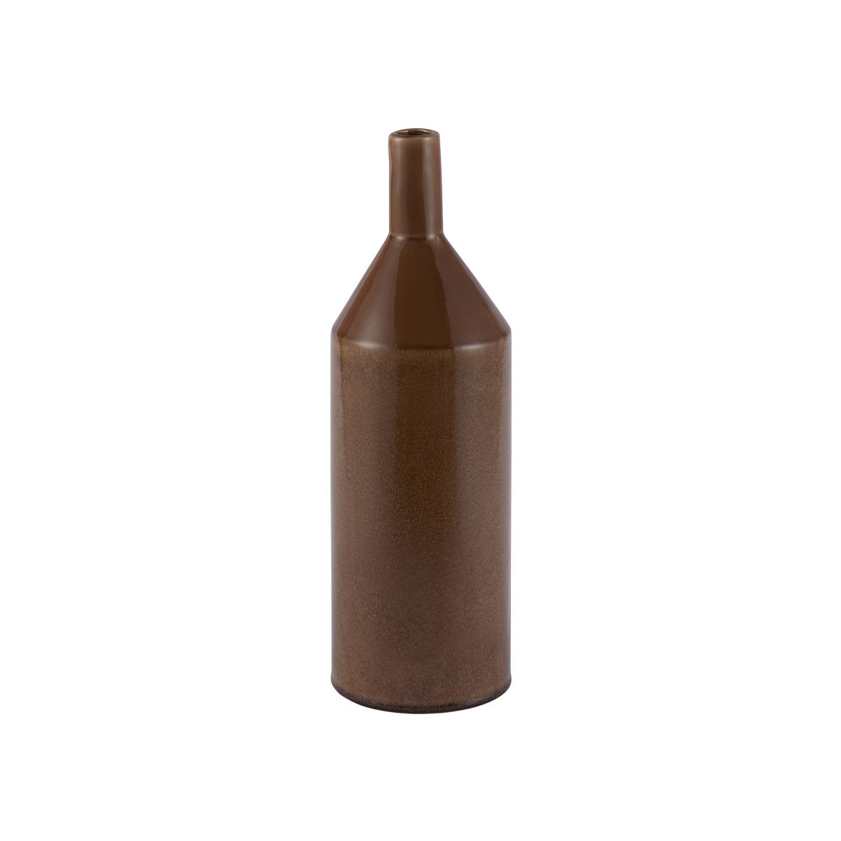 Rust Ceramic Vase, Brown | Barker & Stonehouse – image 3