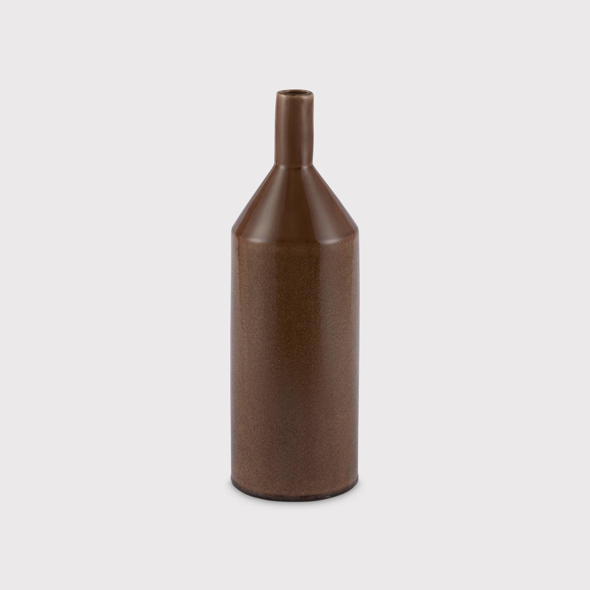 Rust Ceramic Vase, Brown | Barker & Stonehouse – image 1