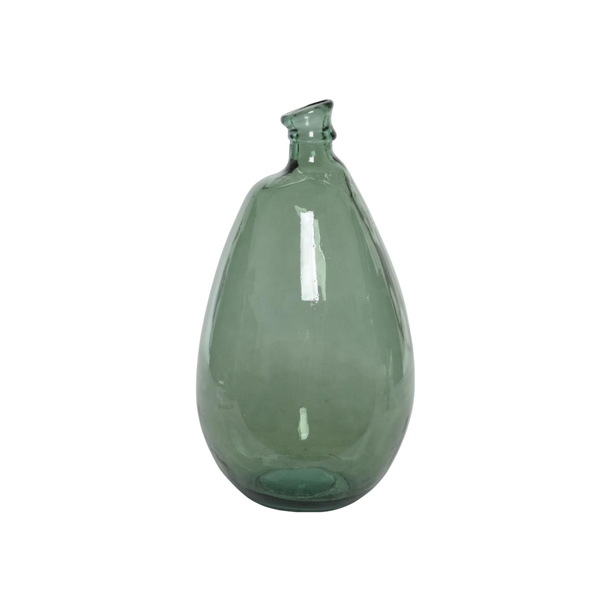 Tall Green Glass Vase | Barker & Stonehouse