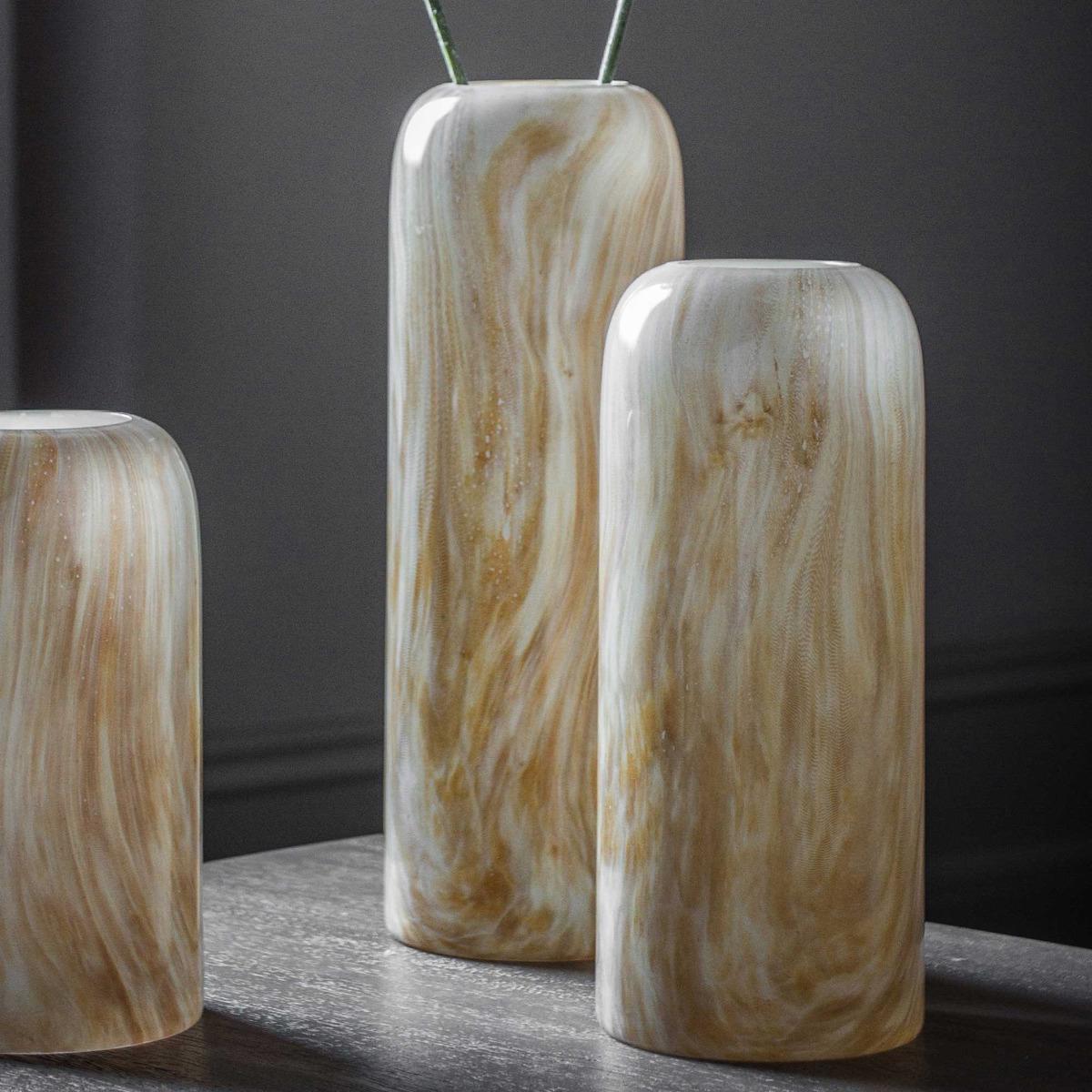 Amber Marbled Vase, 776 | Barker & Stonehouse – image 2