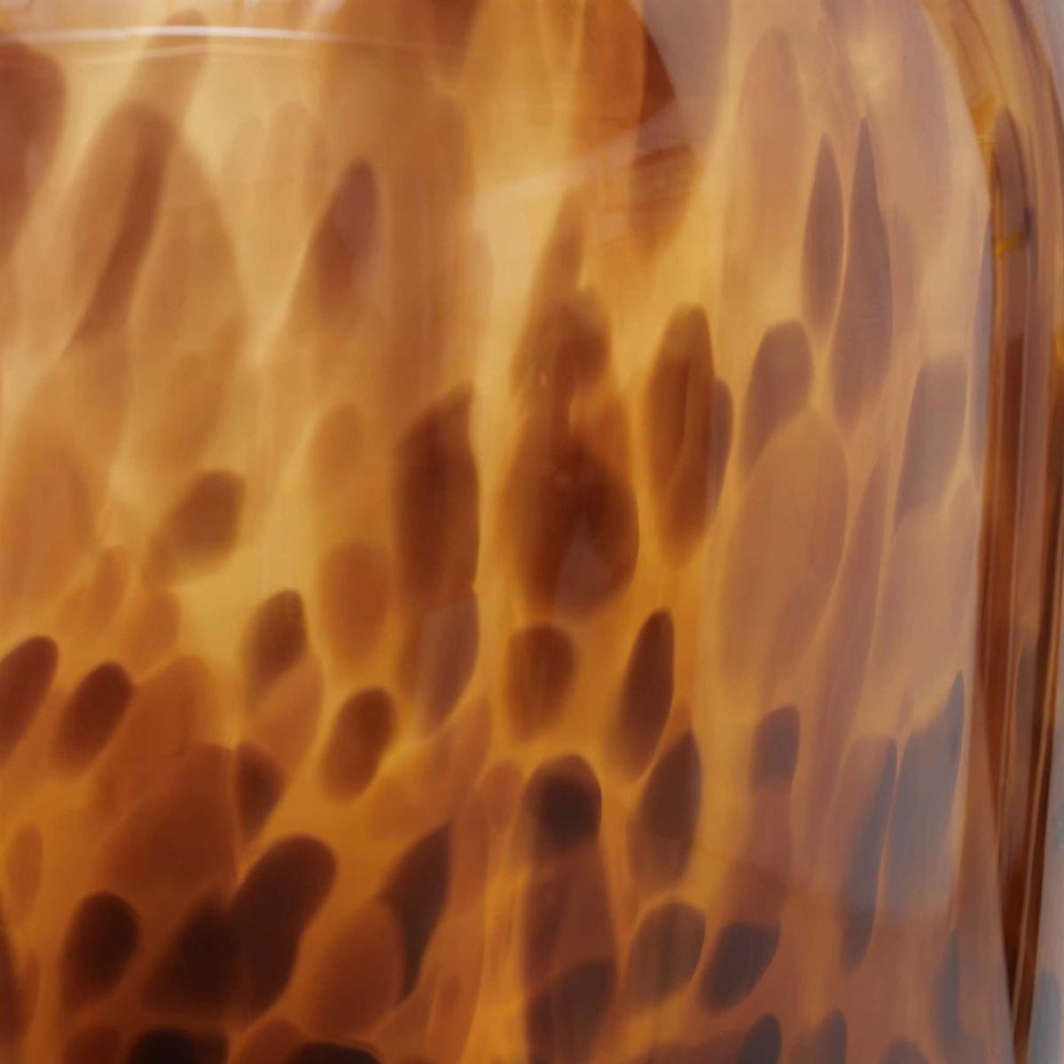Leopard Glass Vase – image 2