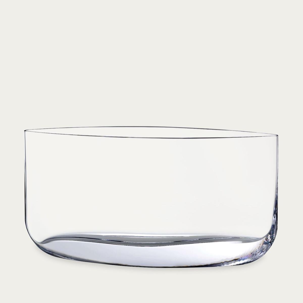 Clear Blade Vase Wide – image 1
