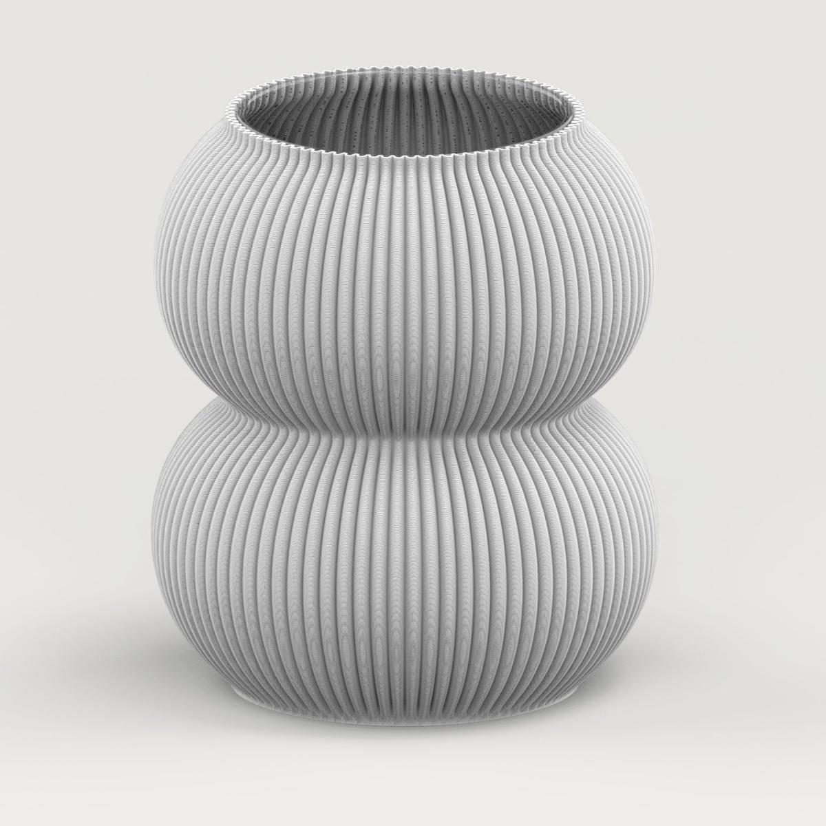 College White Zayl 316g Vase