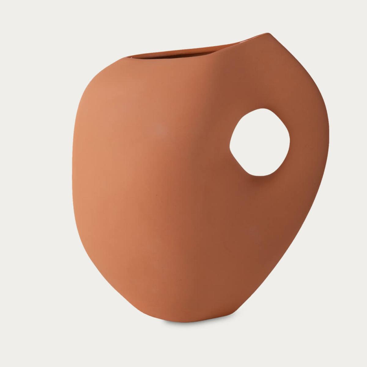 Apricot Aura Vases