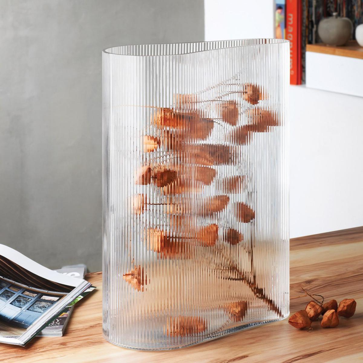 Clear Mist Vase Tall – image 3