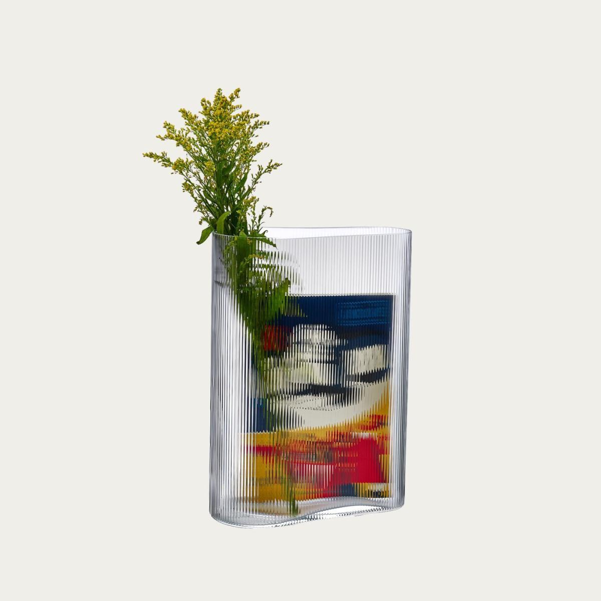 Clear Mist Vase Tall – image 7