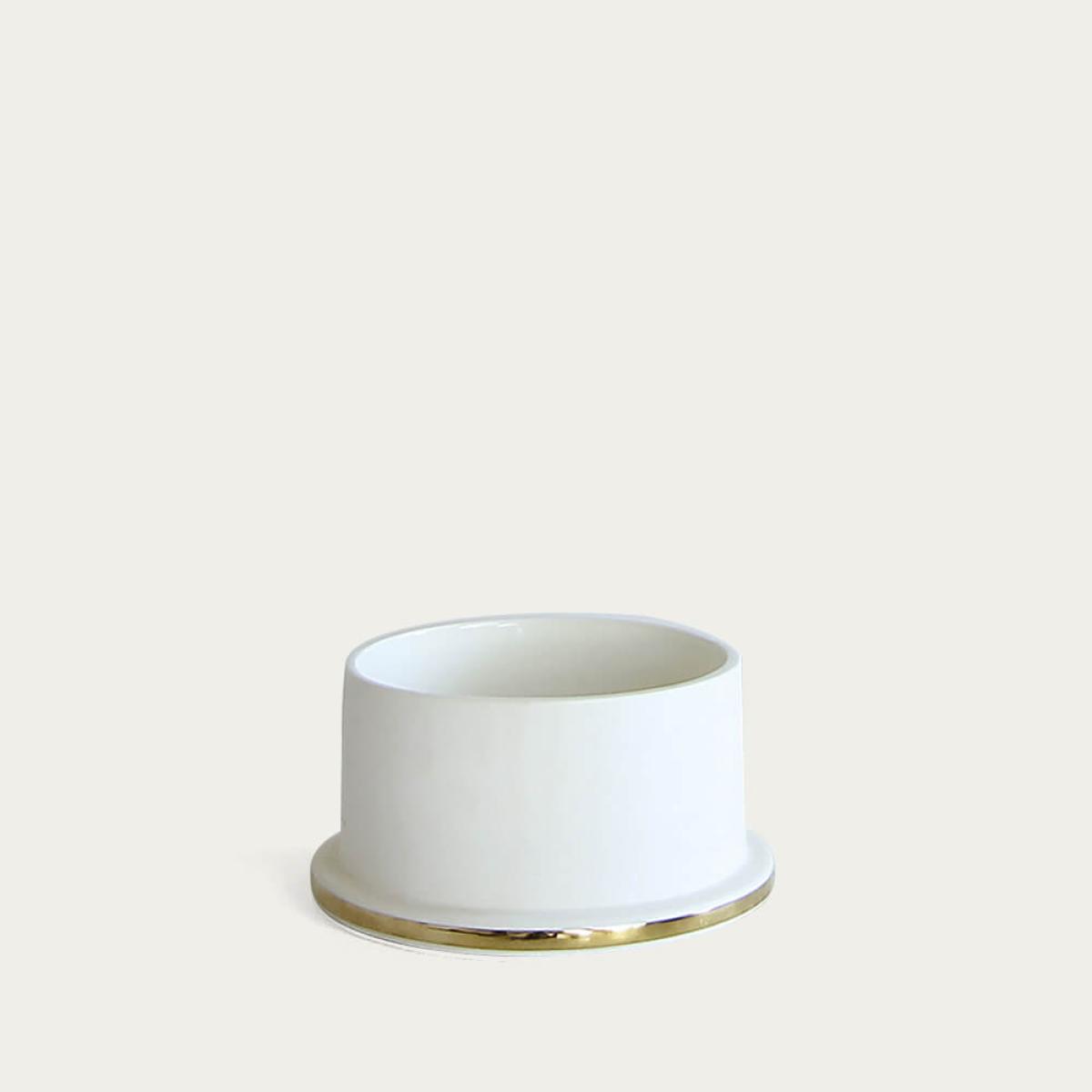 Fly’s Eye Small Vase with Golden Rim – image 2