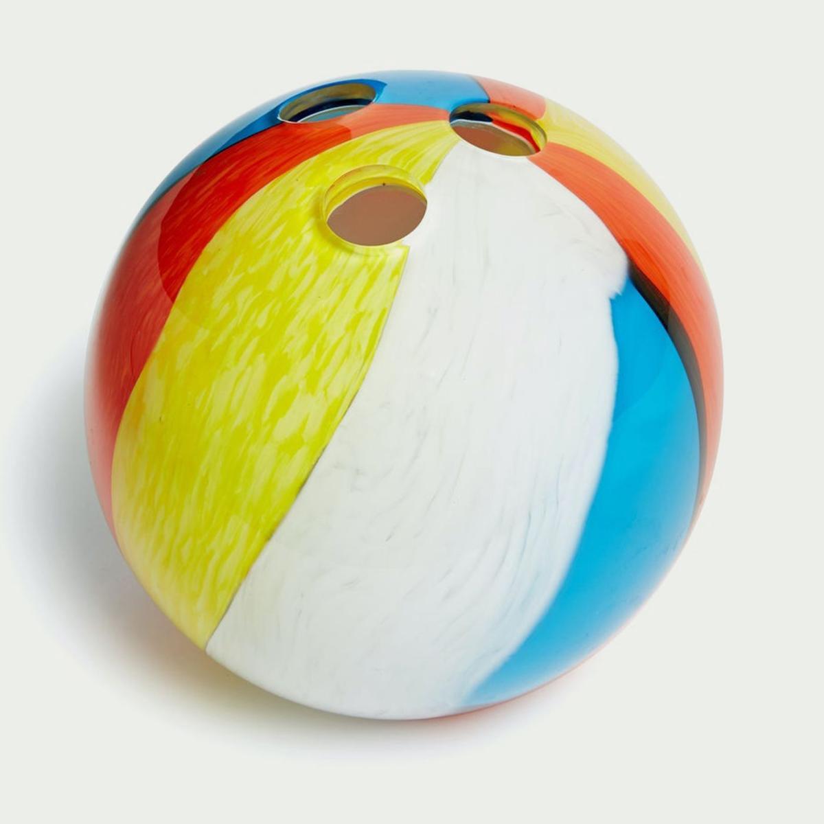 Multicolor 3 Marble Glass Vase – image 3