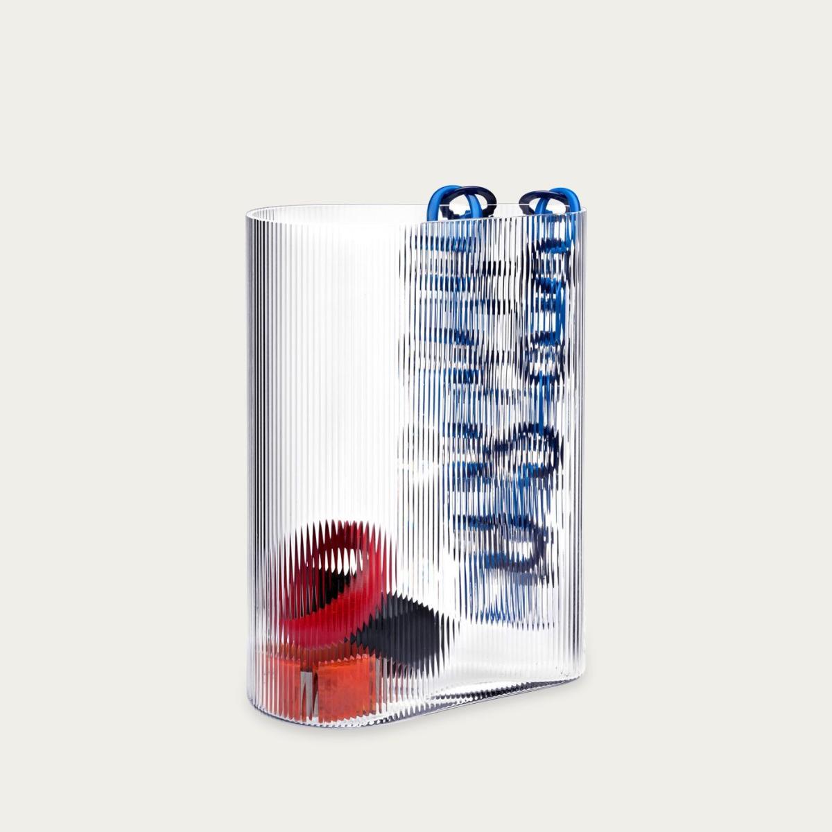 Clear Mist Vase Short – image 3
