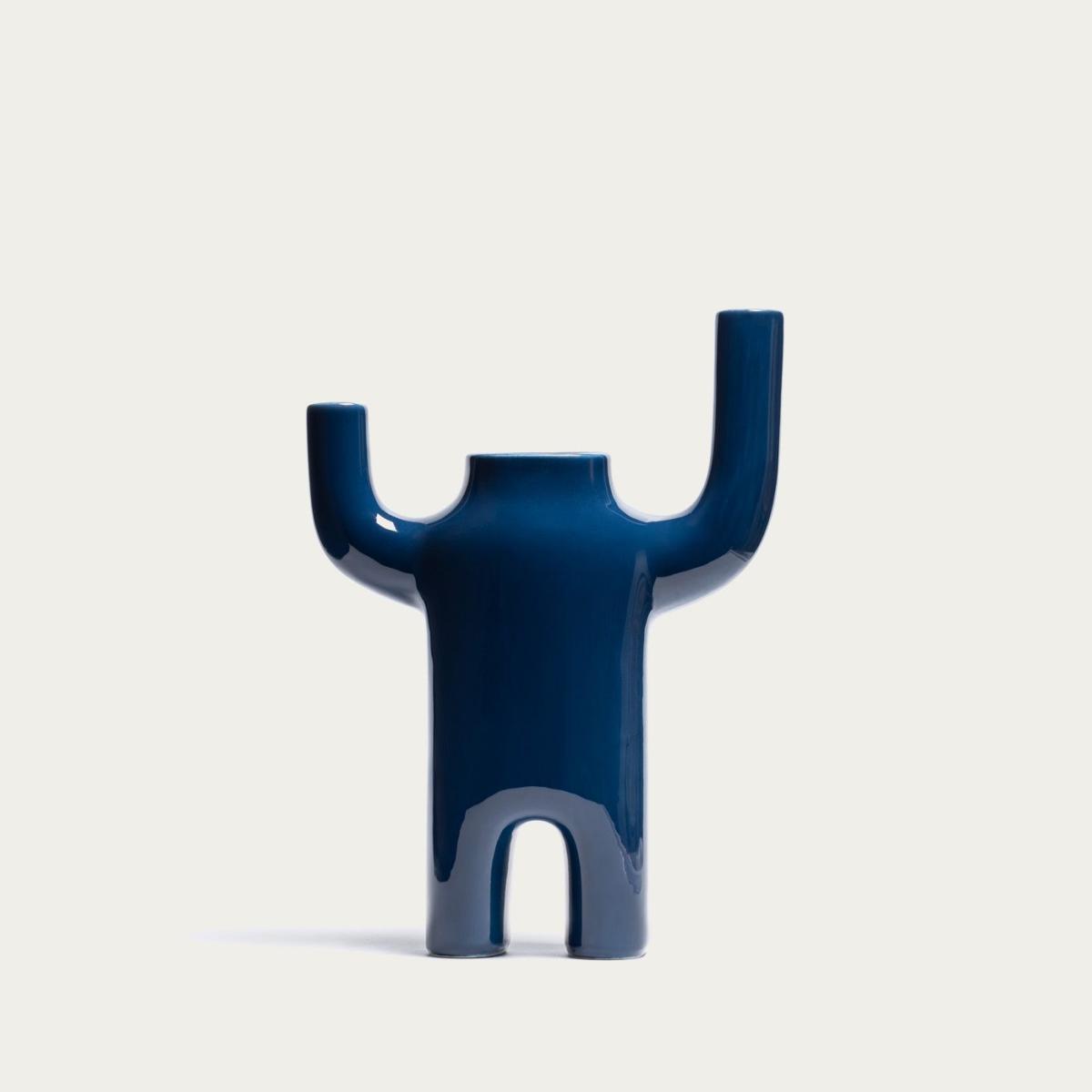 Blue Happy Susto Vases - Small – image 4