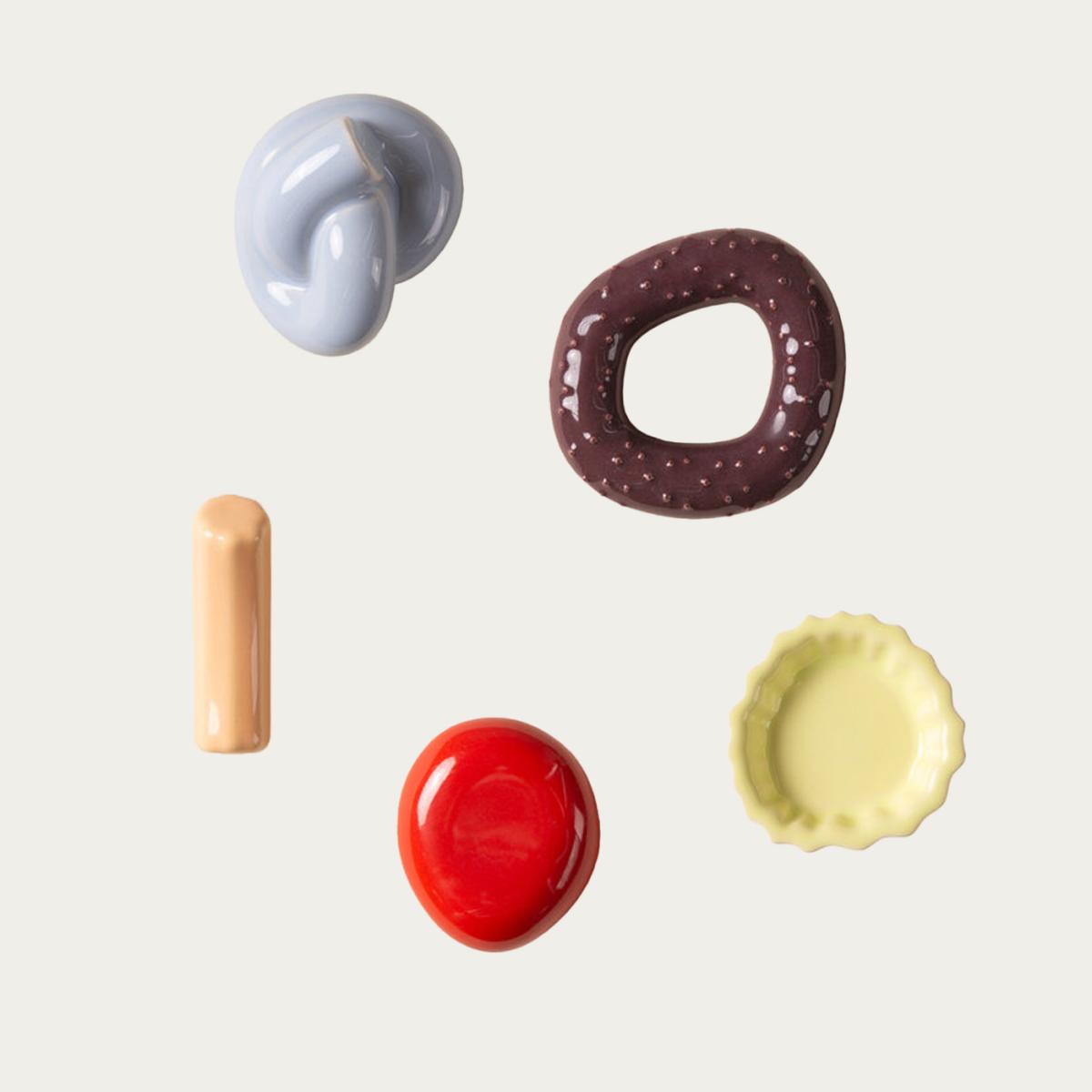 Fossil Wall Hook - Set of 5 – image 1
