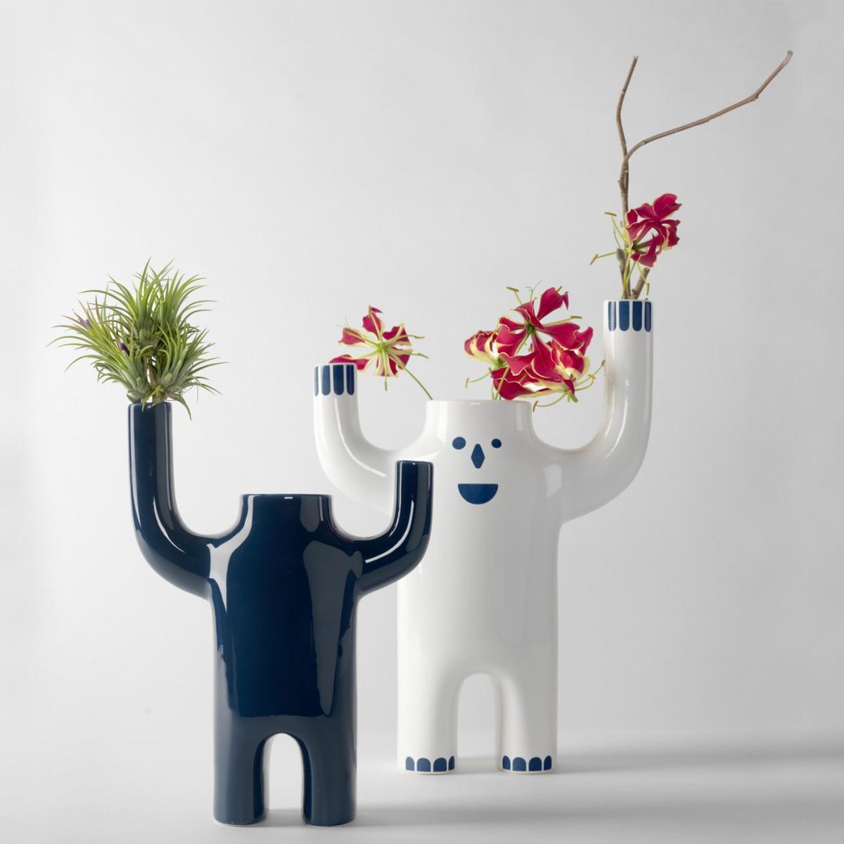 White Happy Susto Vases - Large – image 2